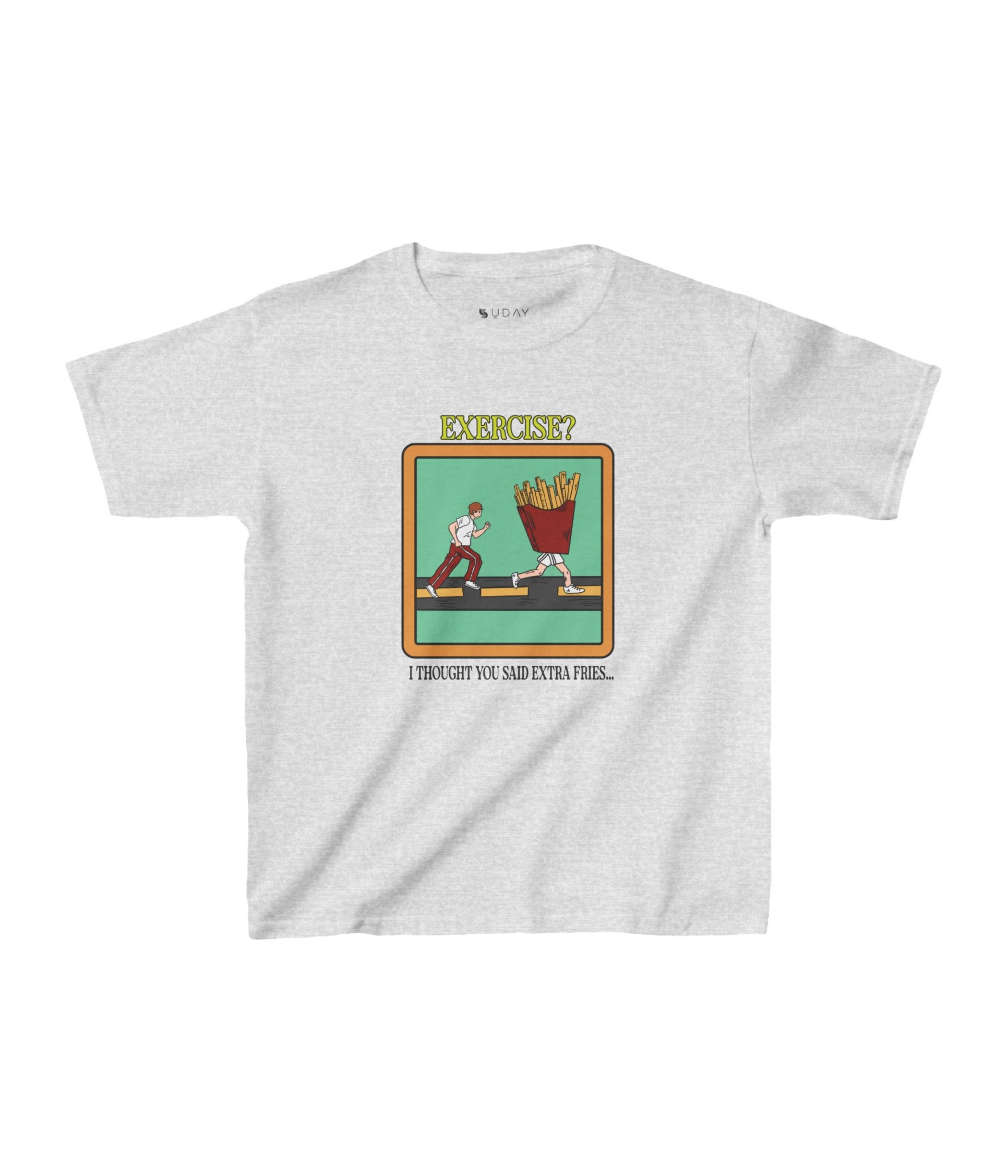 Exercise I Thought You Said Extra Fries Kids Tee