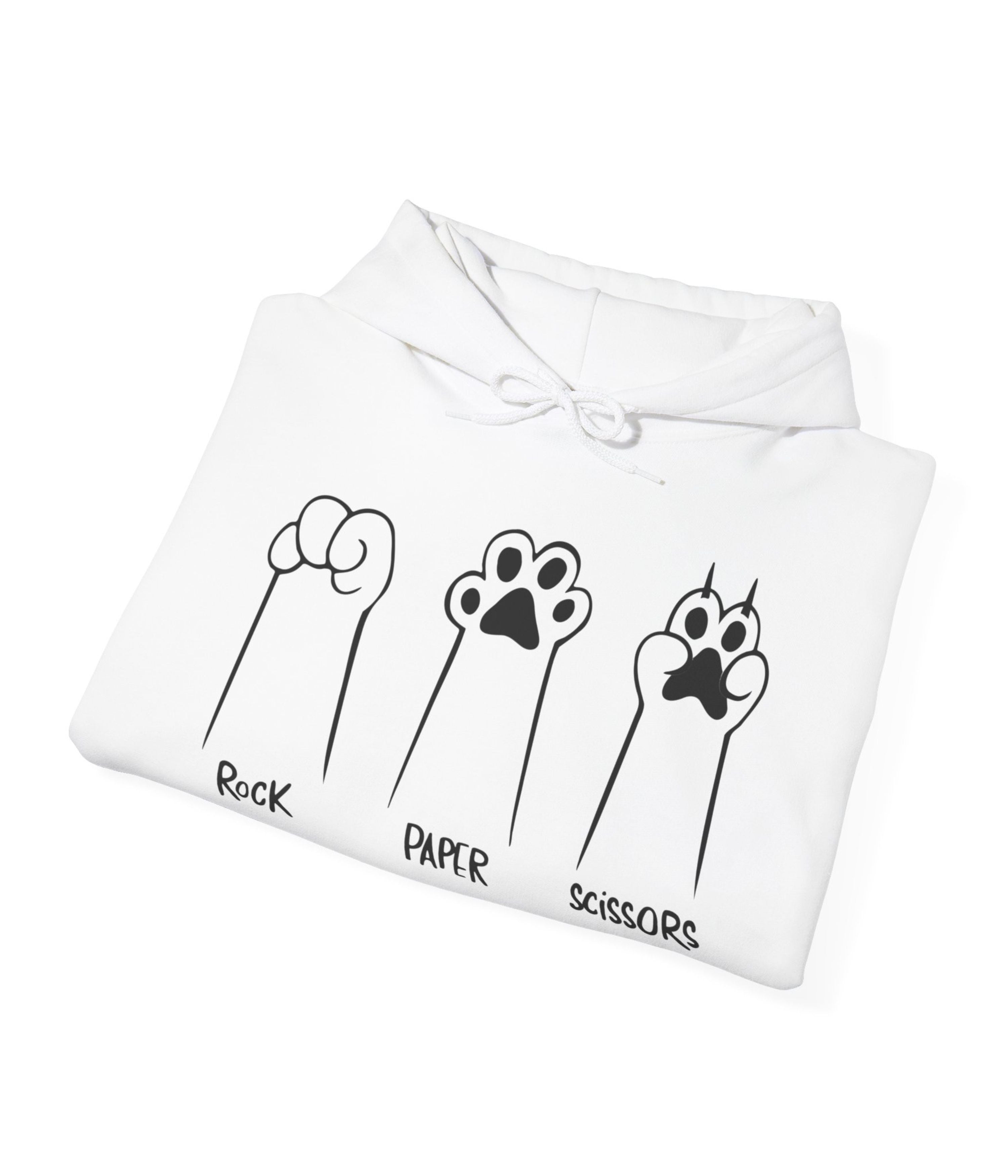 Cat Paws Mono Hoodie