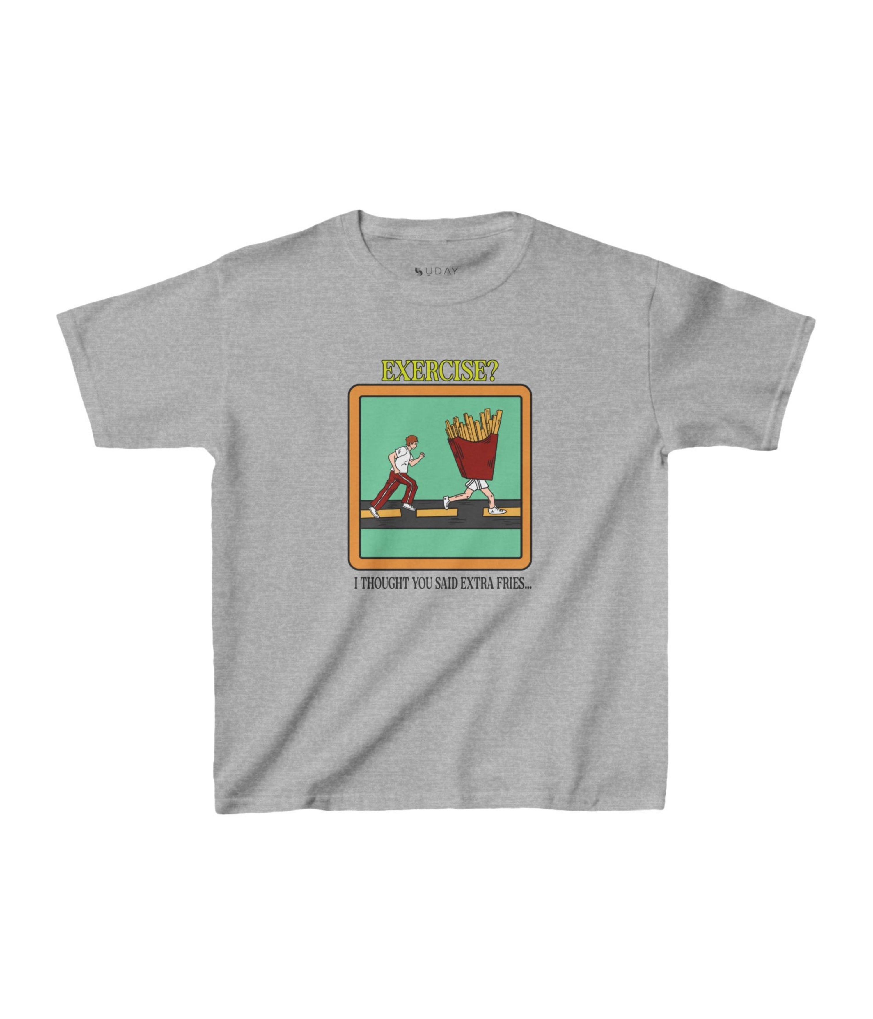 Exercise I Thought You Said Extra Fries Kids Tee