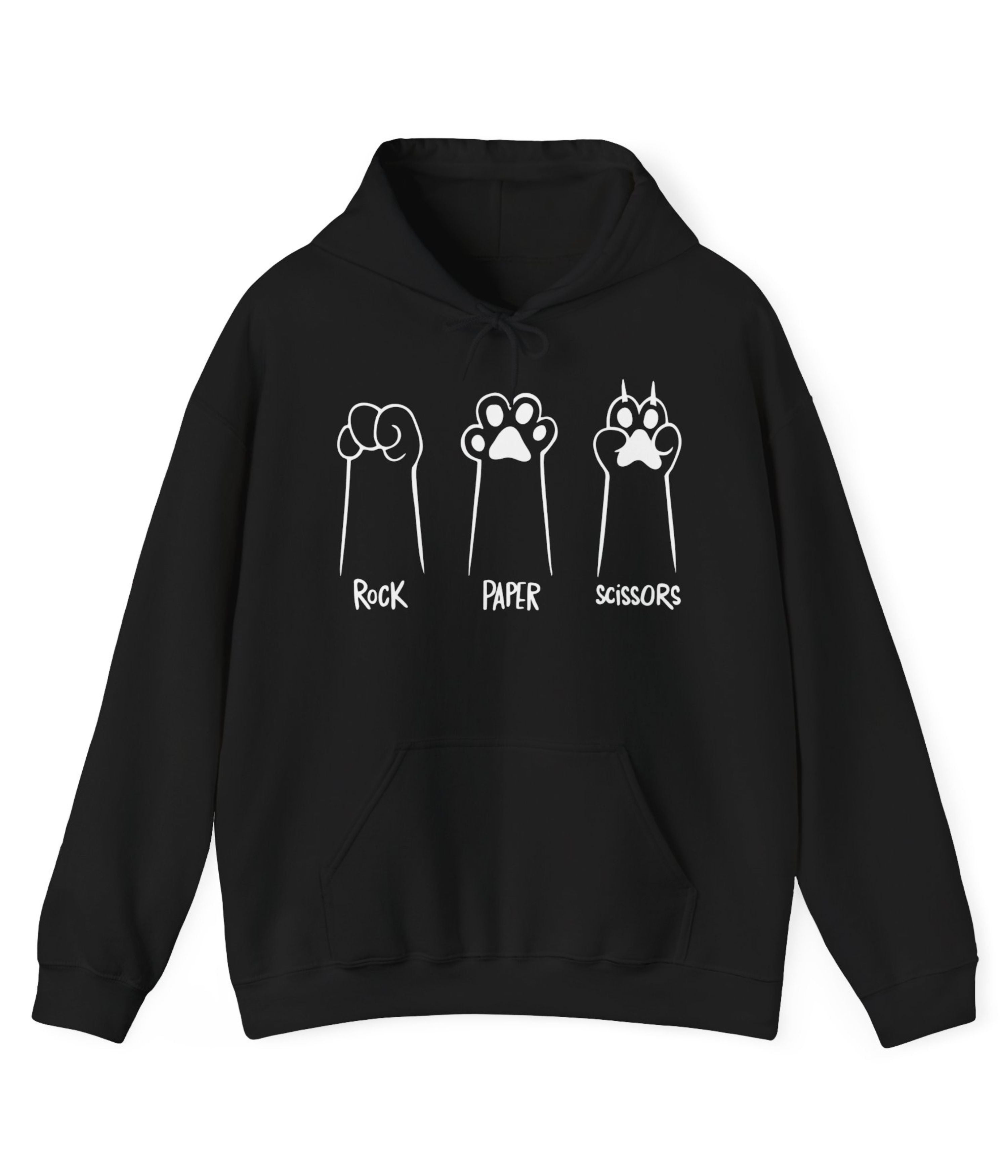 Cat Paws Mono Hoodie