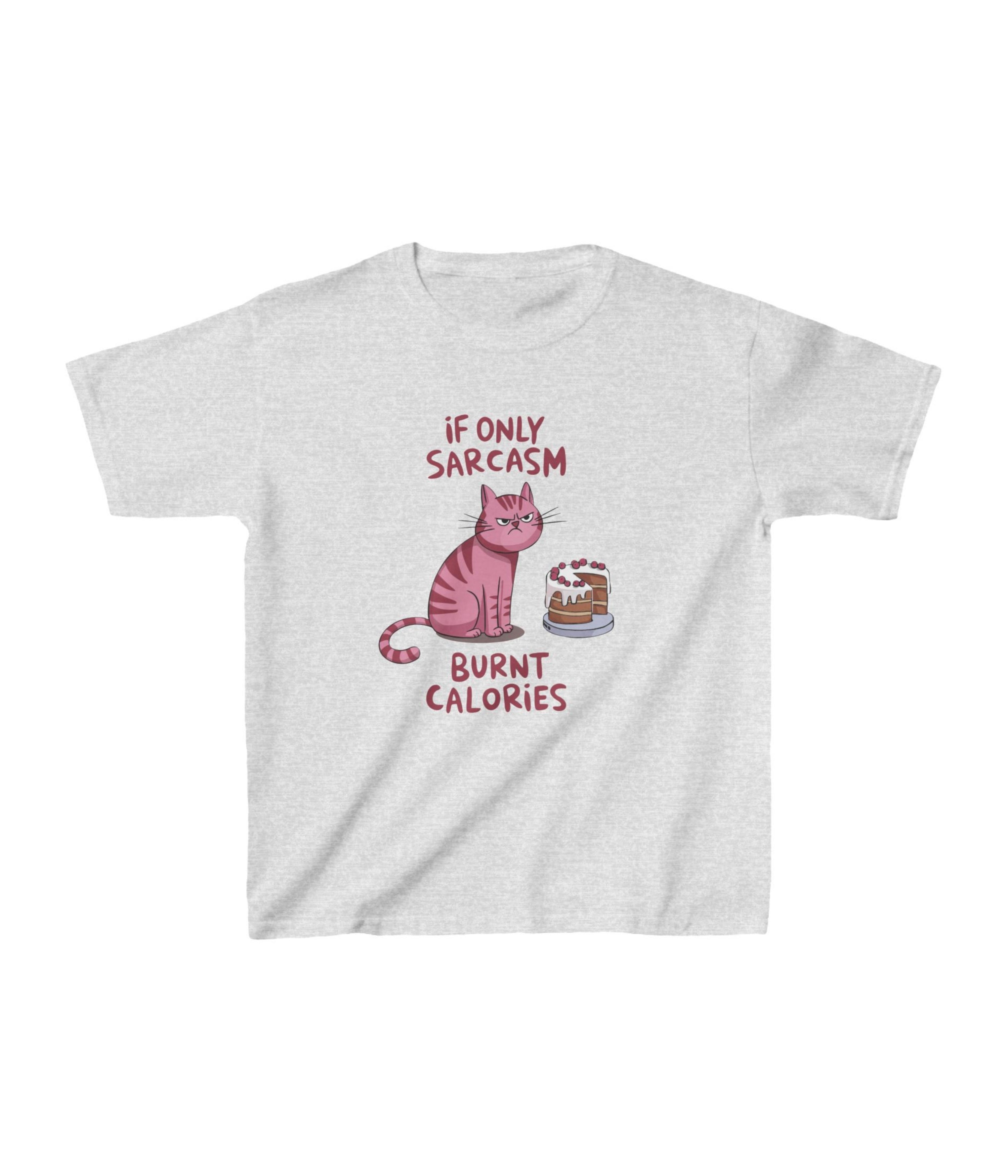 If Only Sarcasm Burnt Calories Kids Tee