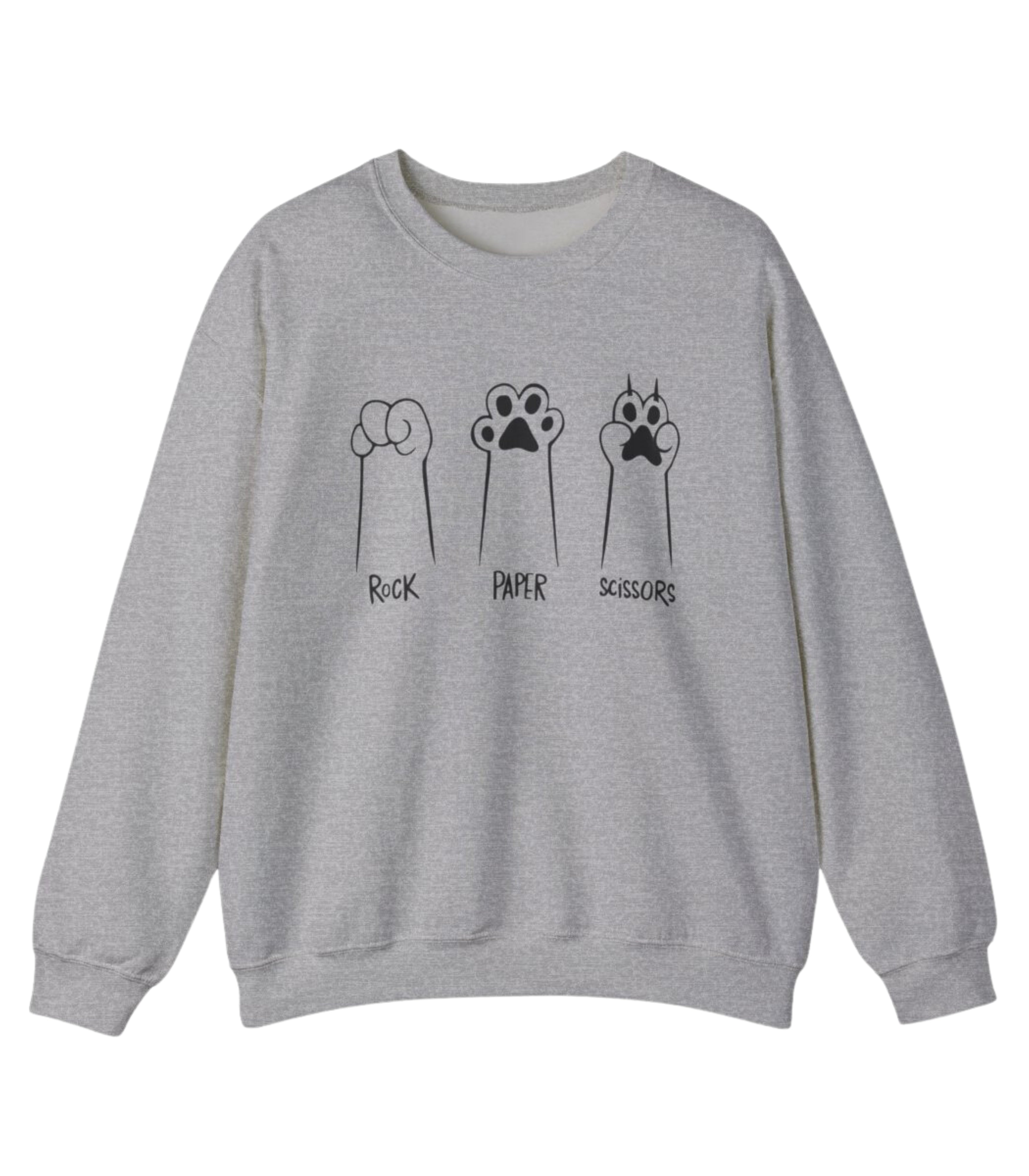 Cat Paws Mono Sweatshirt