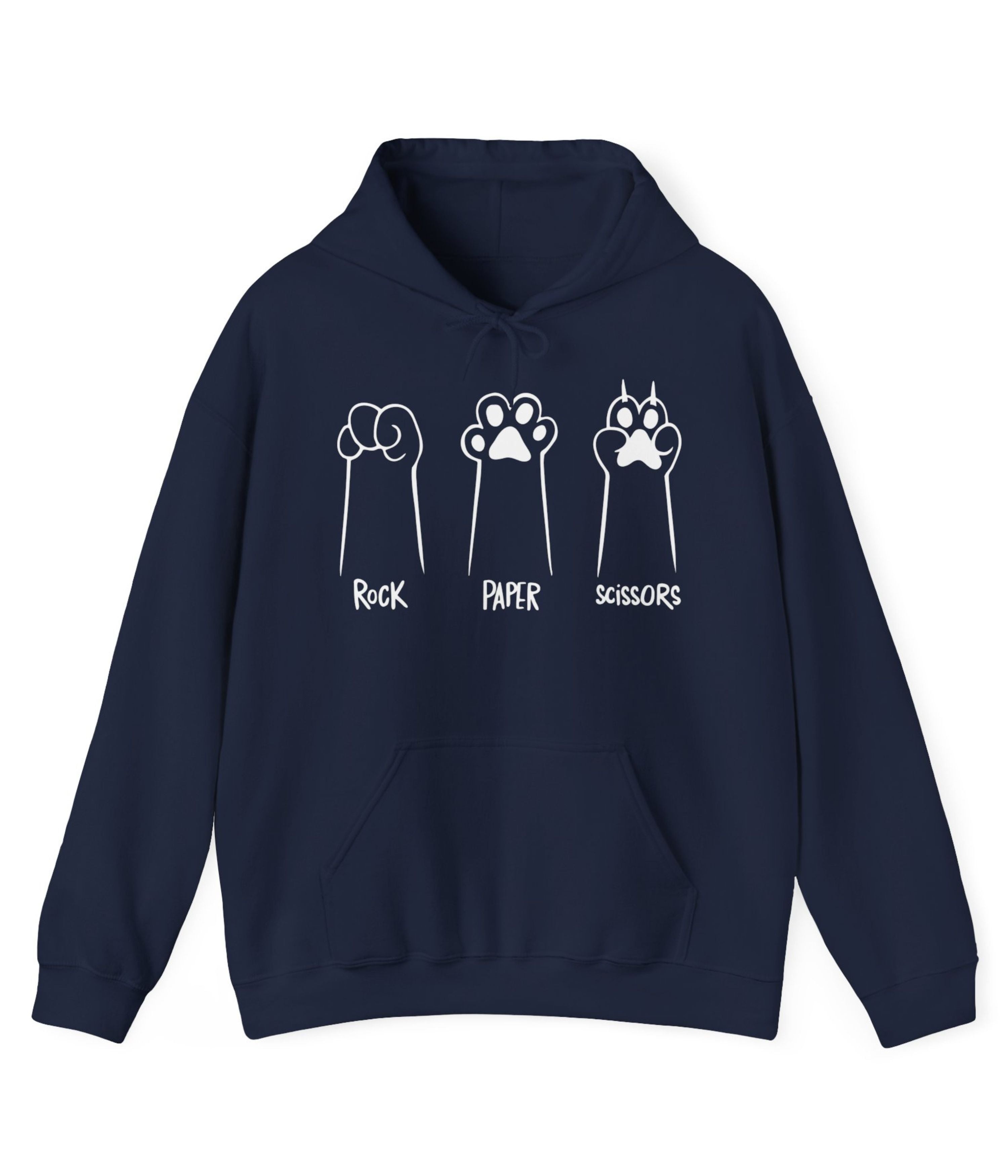 Cat Paws Mono Hoodie