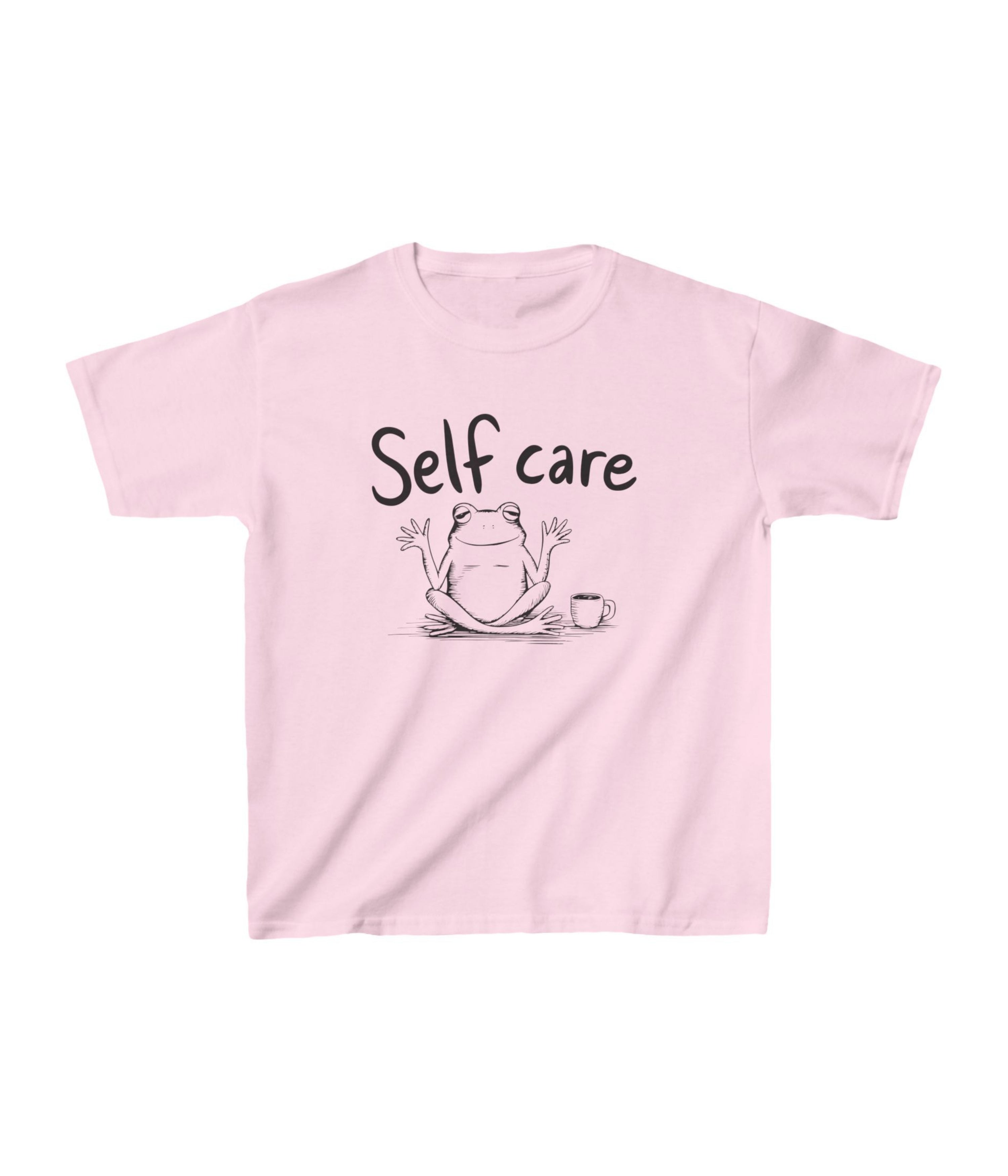 Self Care Yoga Kids Tee