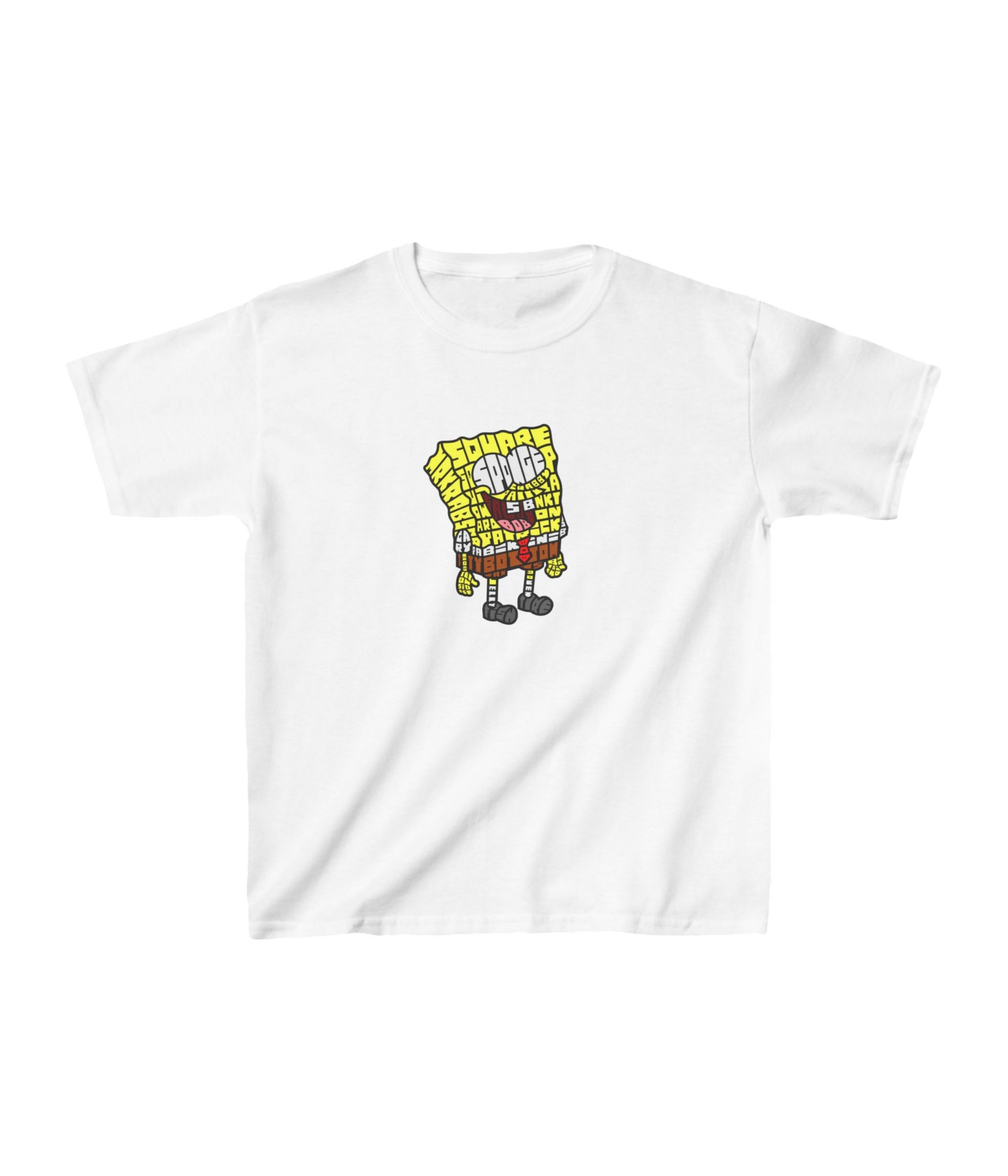 SpongeBob Typography Kids Tee