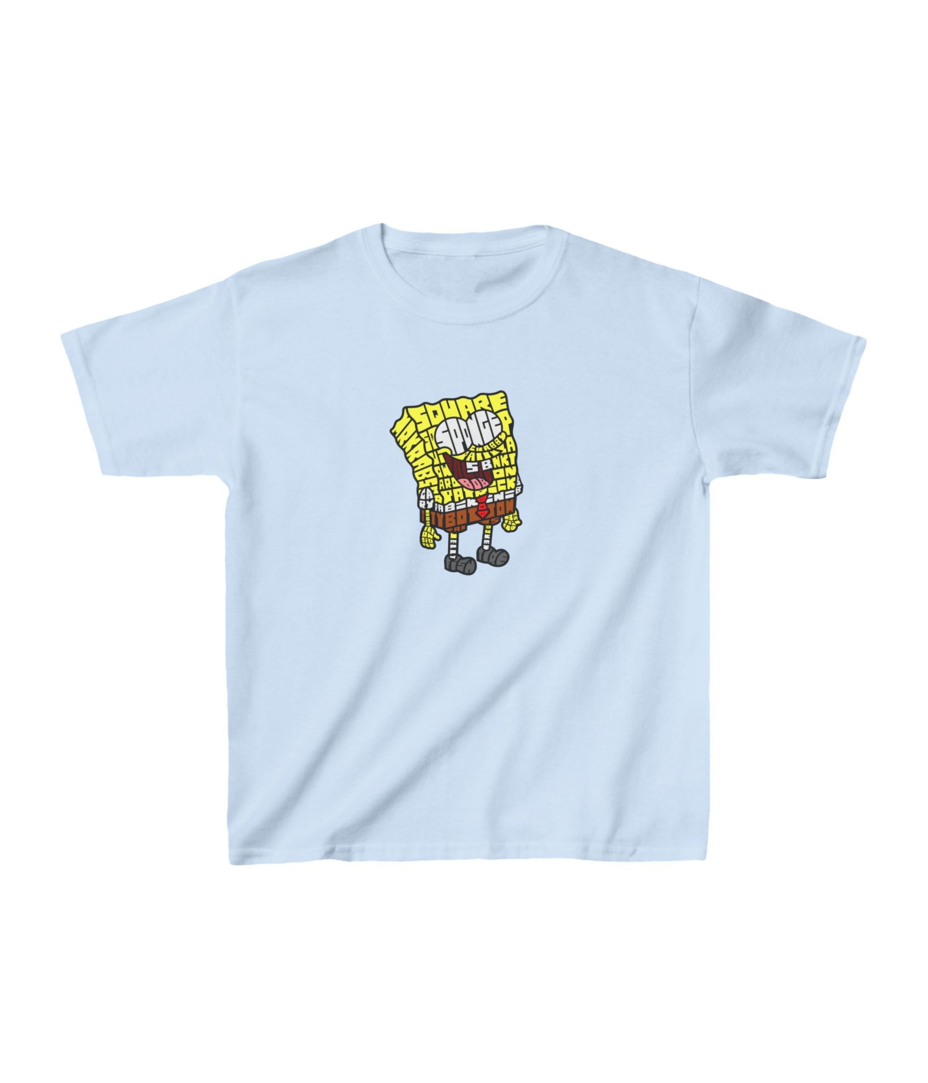 SpongeBob Typography Kids Tee