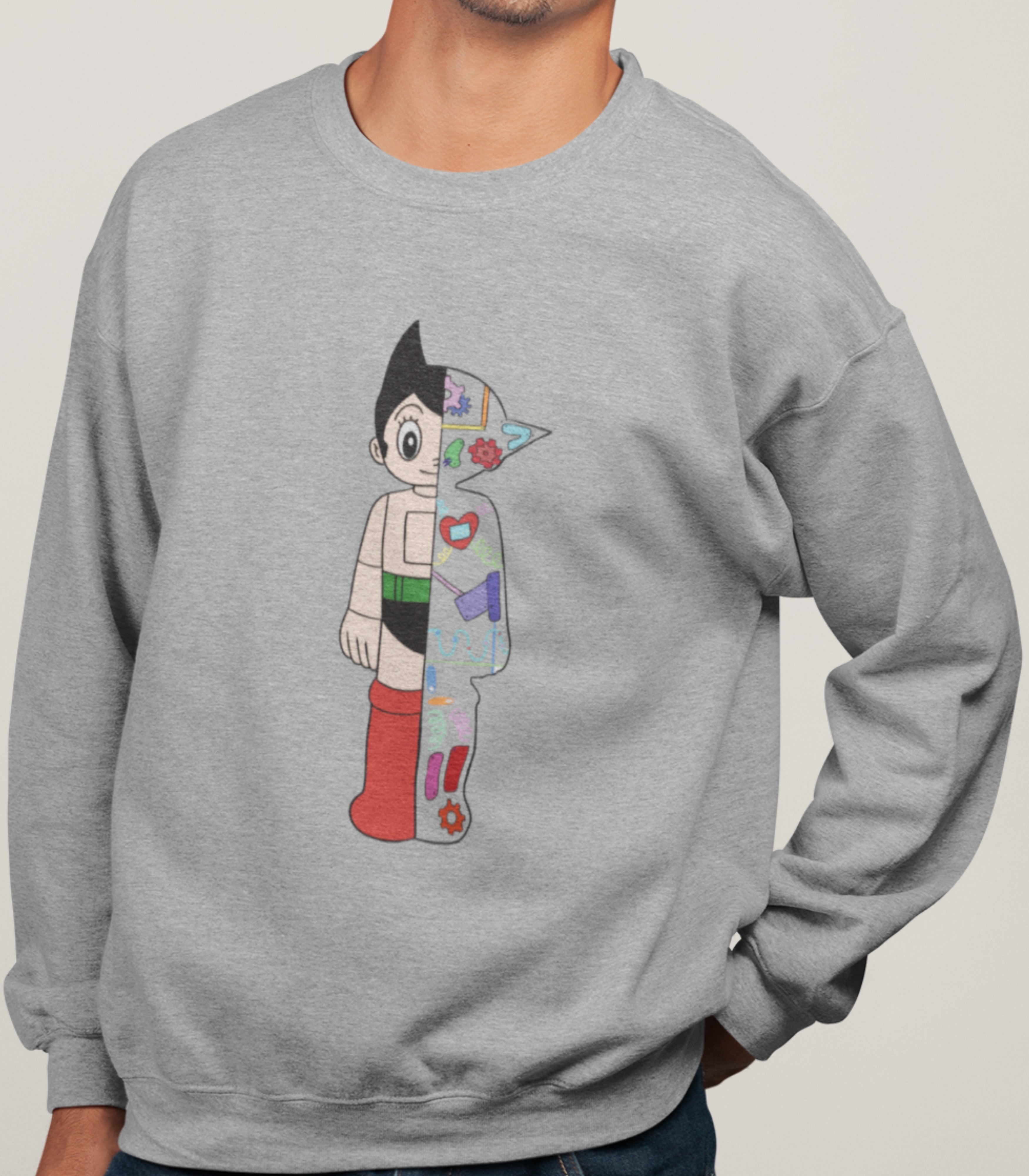 Astro Boy Mechanical Clear Sweatshirt