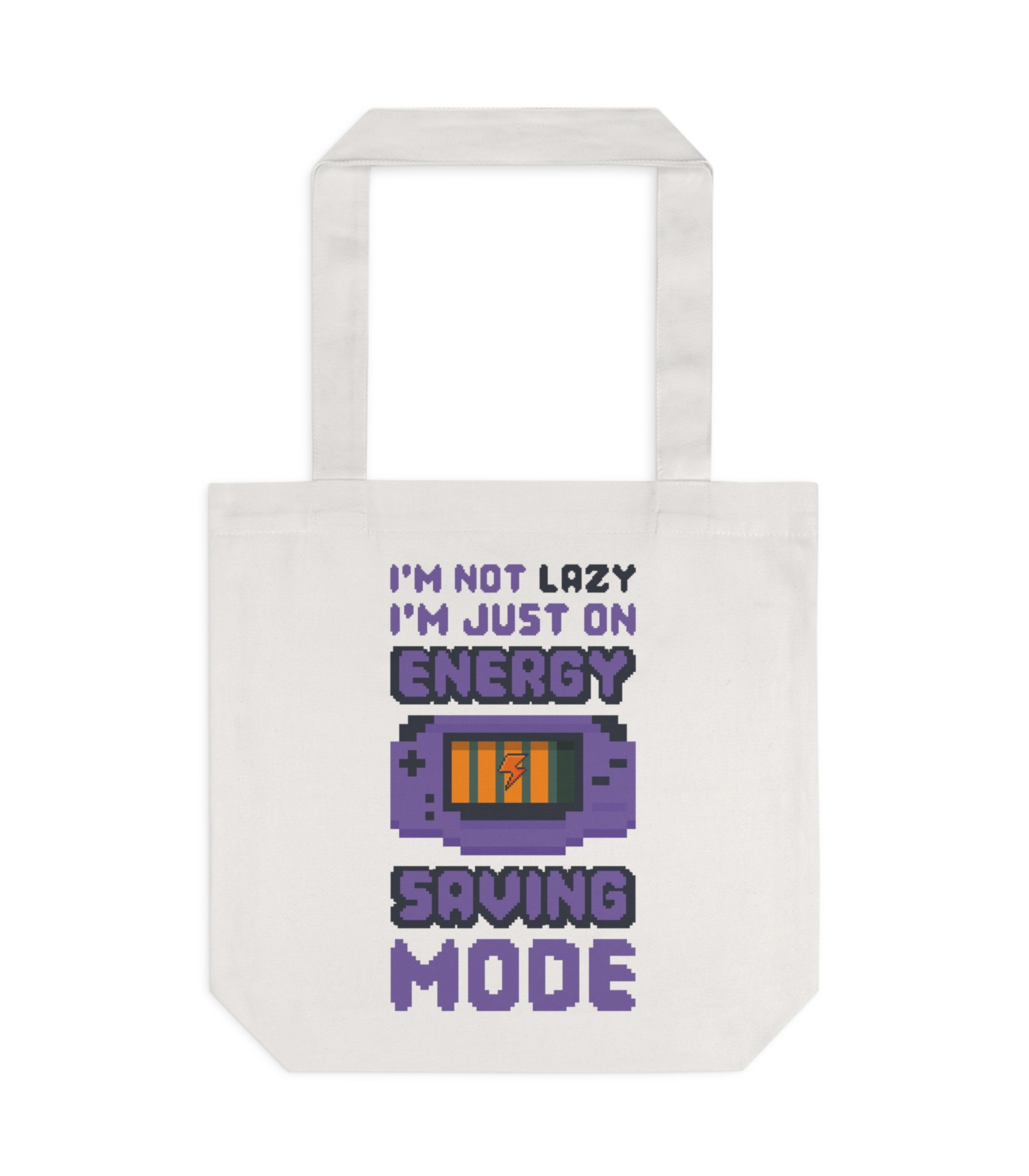 Gaming Energy Saving Mode Tote Bag