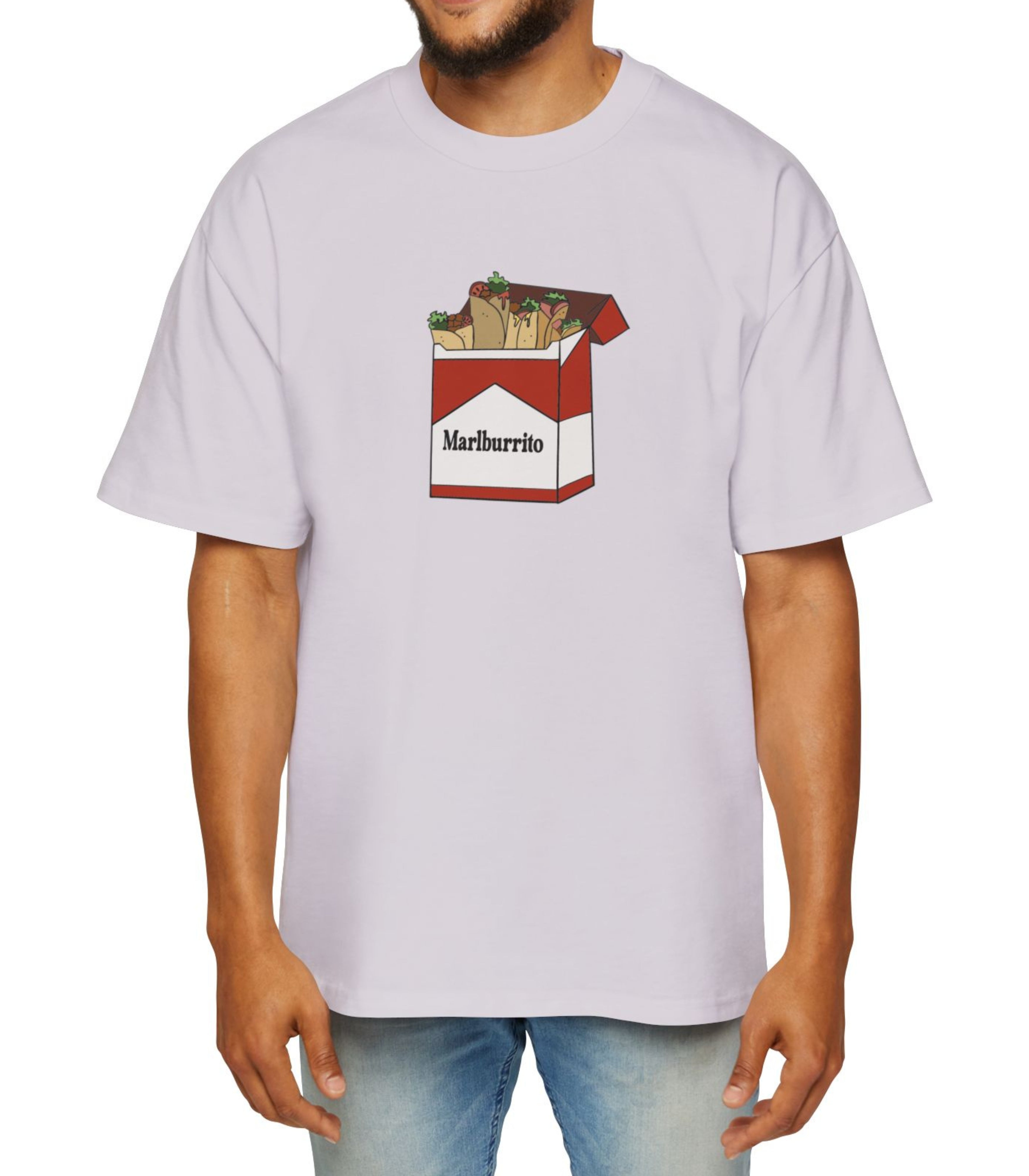 Marlburrito Men's Oversized Tee