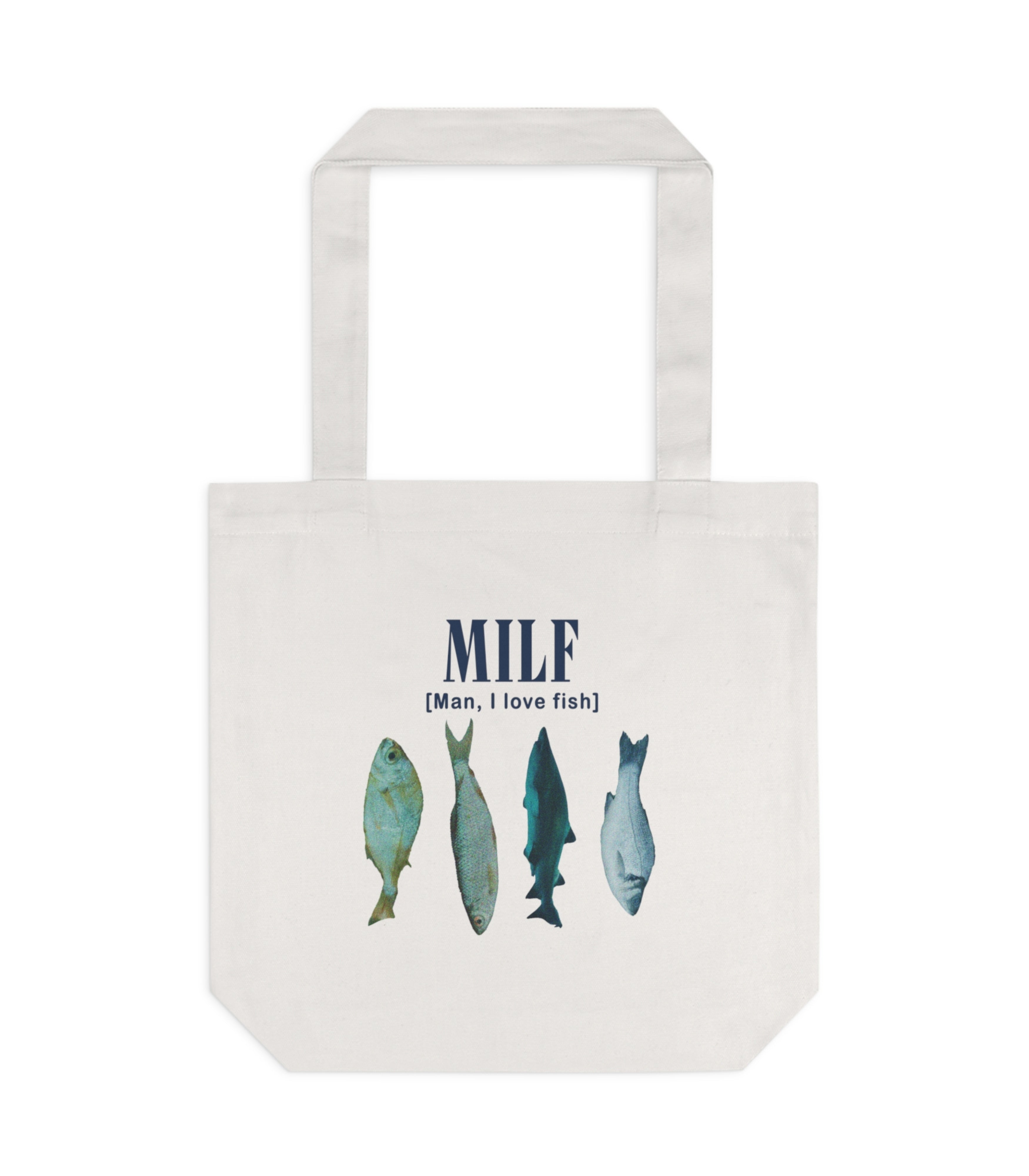 Man I Love Fish Tote Bag