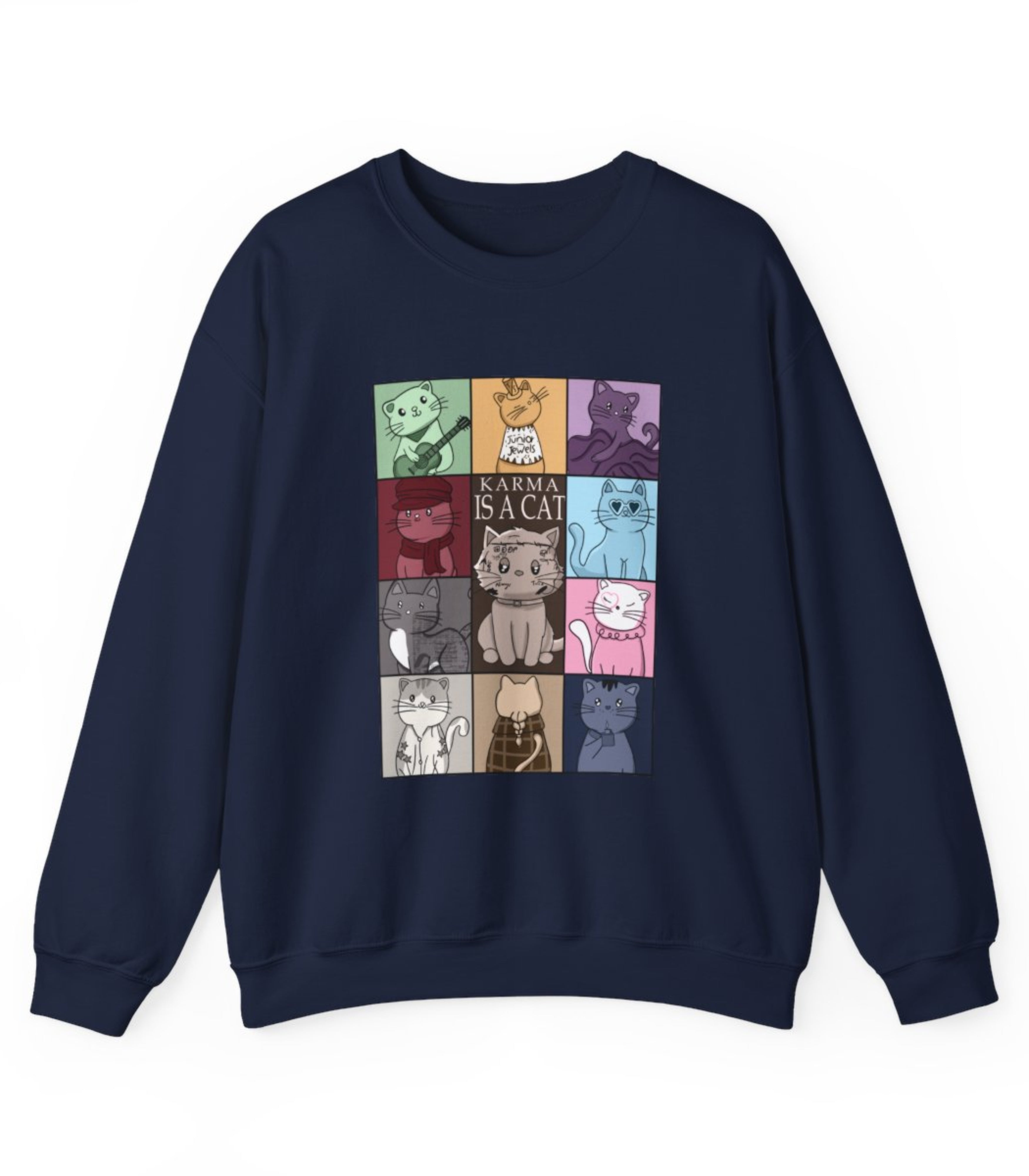 Karma Is A Cat Sweatshirt