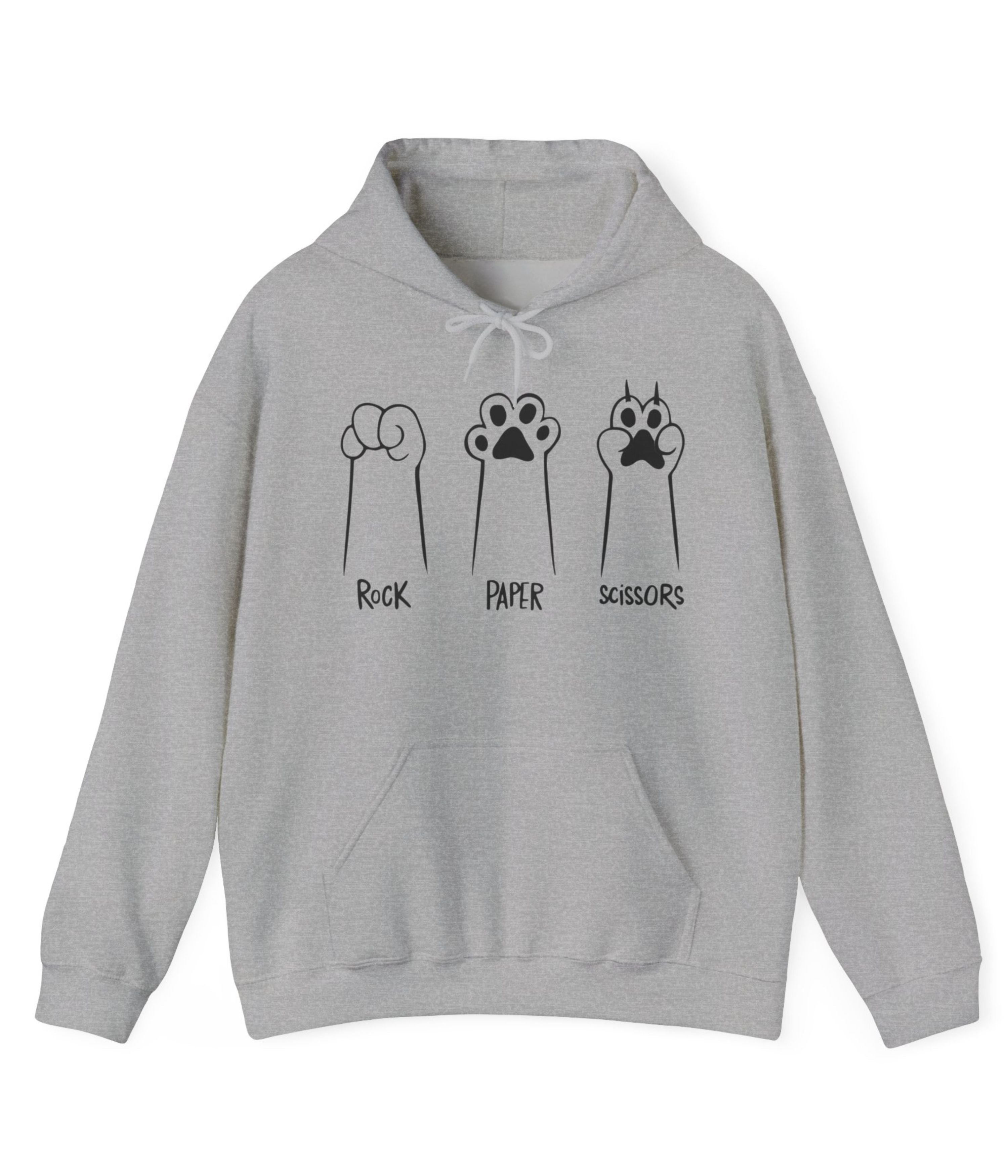 Cat Paws Mono Hoodie