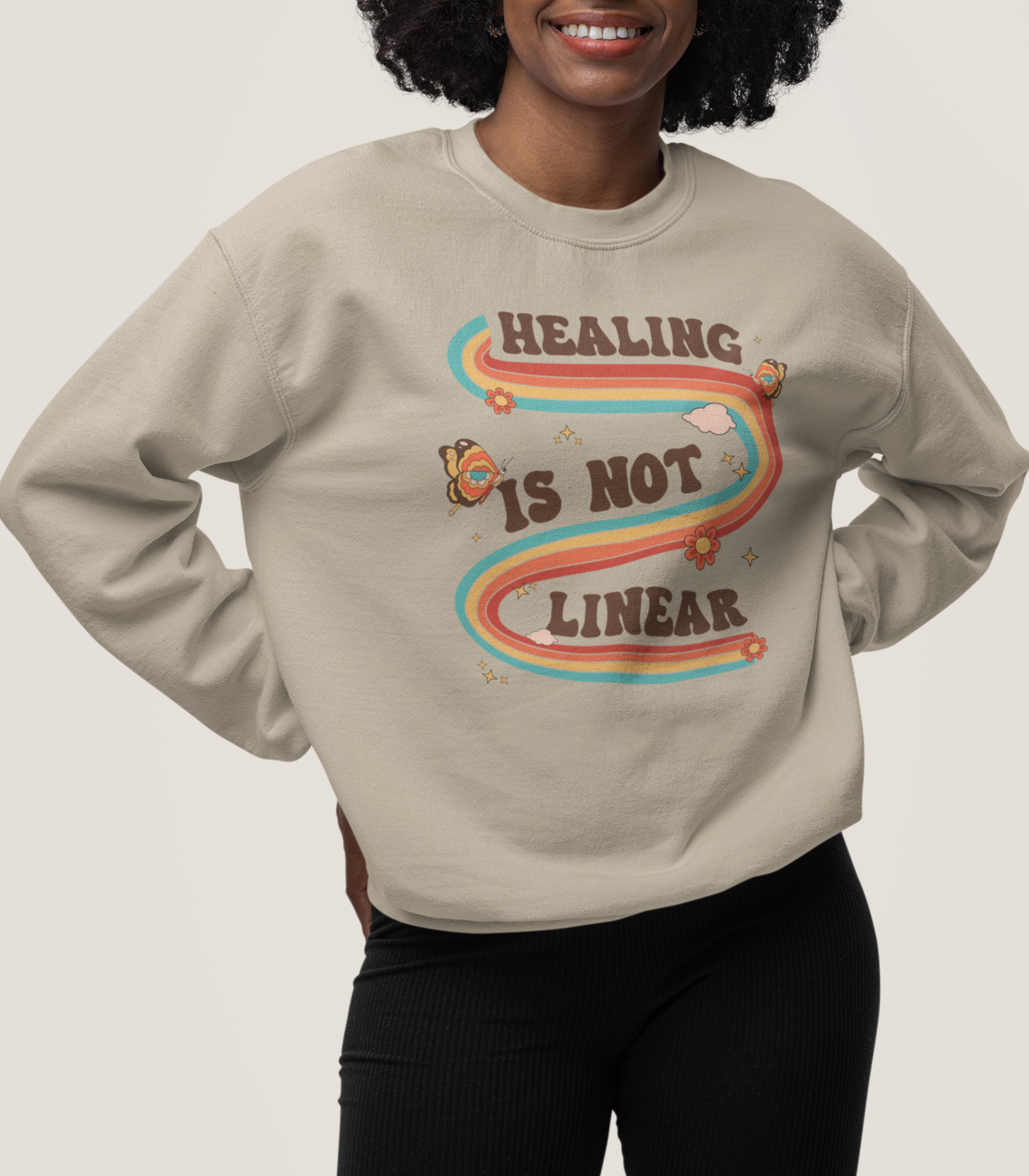 Healing Is Not Linear Sweatshirt