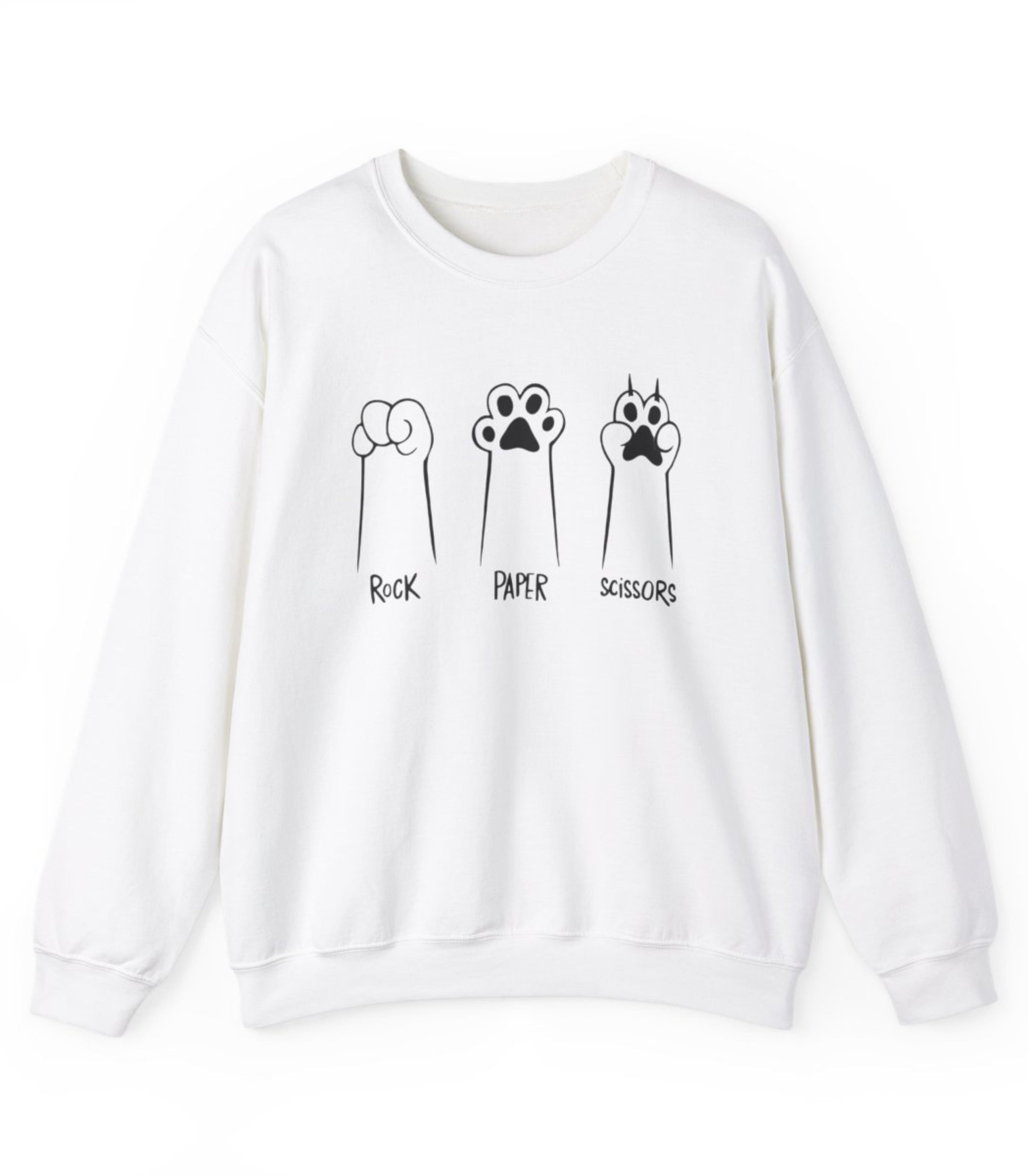 Cat Paws Mono Sweatshirt