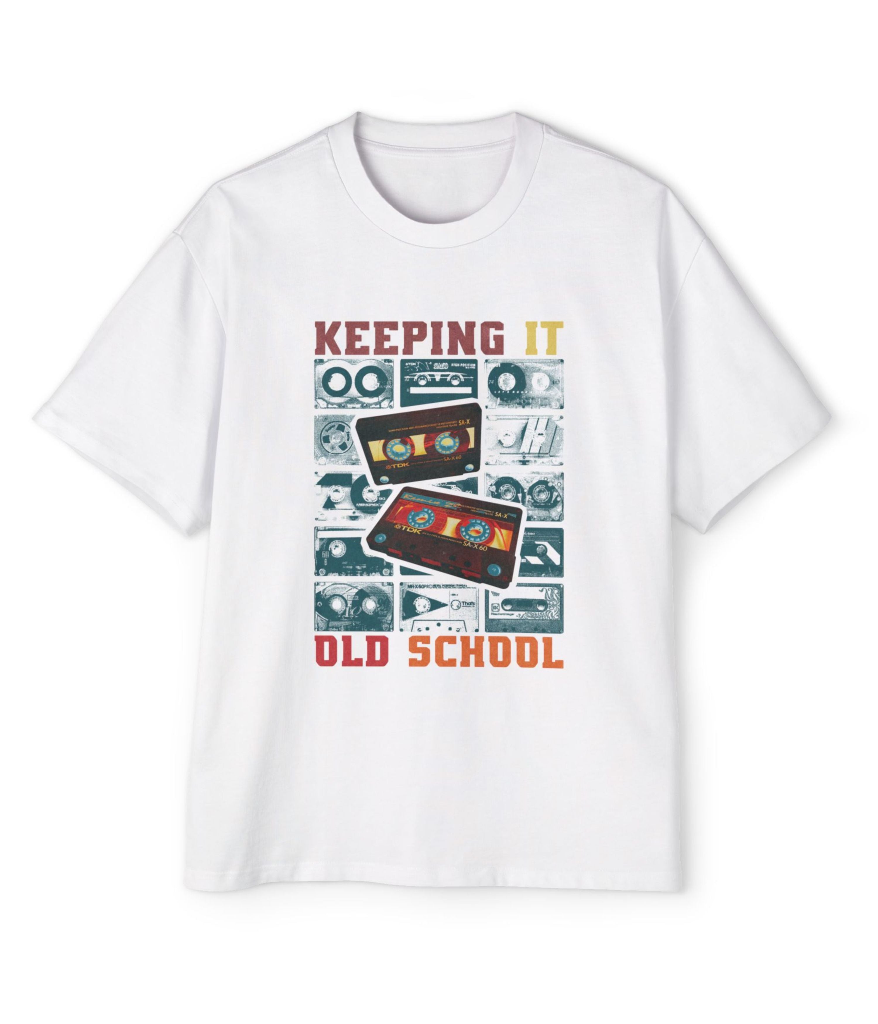 Keeping It Old School Men's Oversized Tee
