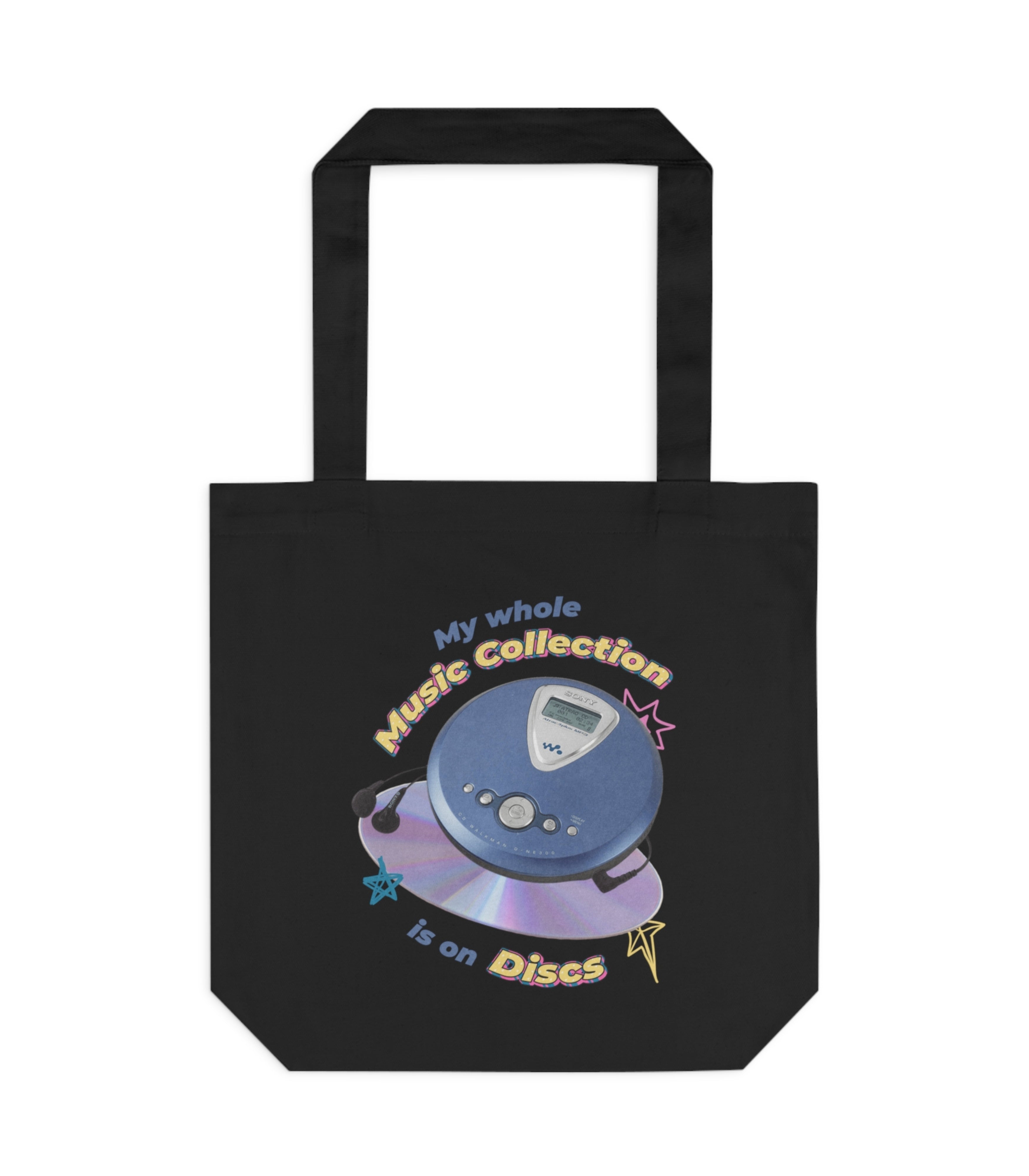 My Whole Music Collection Is On Discs Tote Bag
