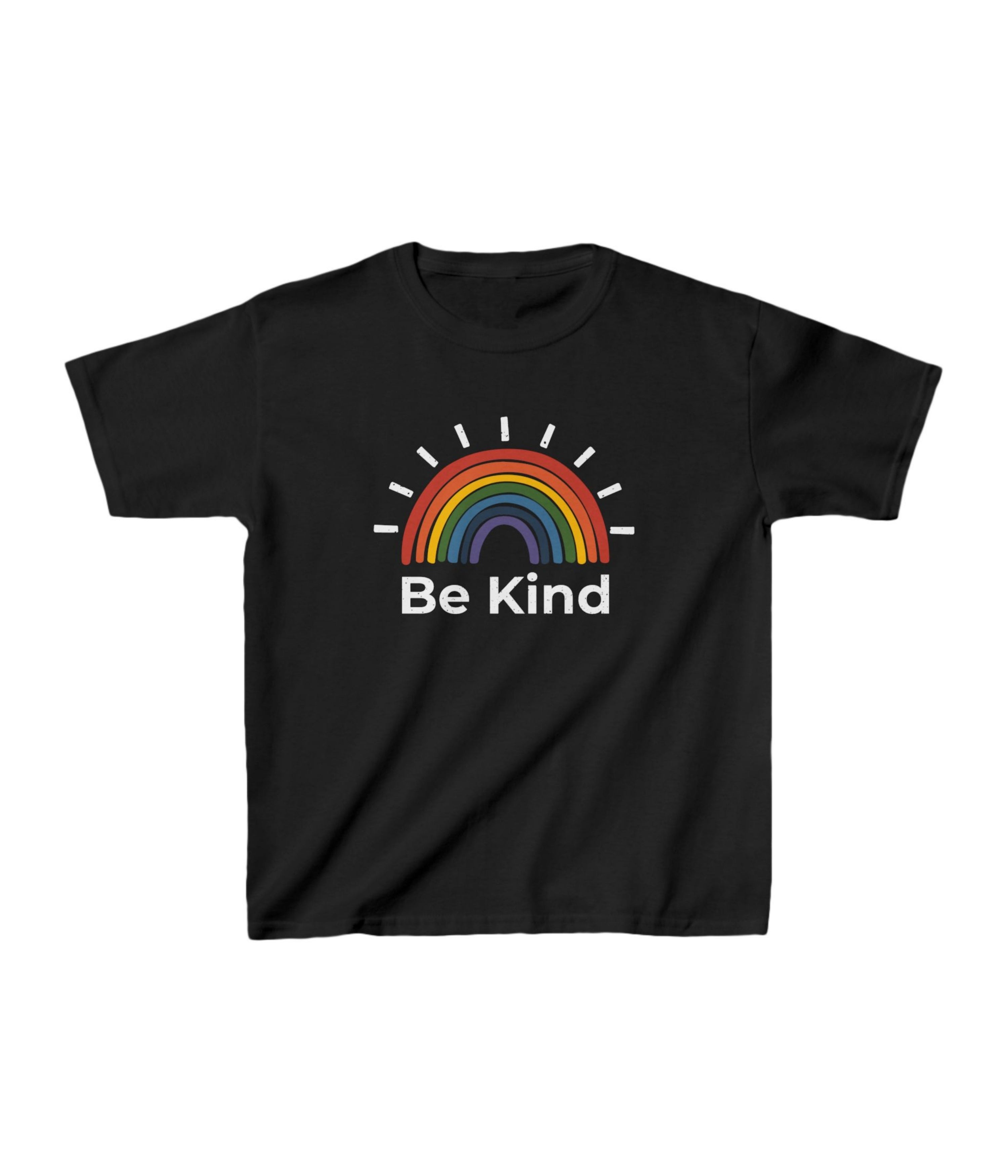 Be Kind Rainbow Kids Tee