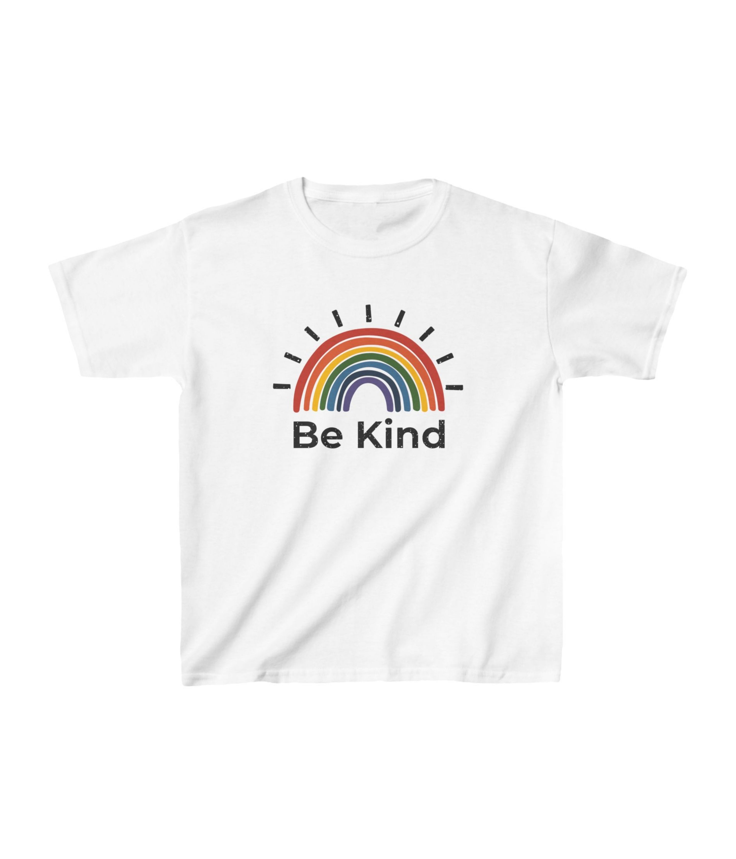 Be Kind Rainbow Kids Tee
