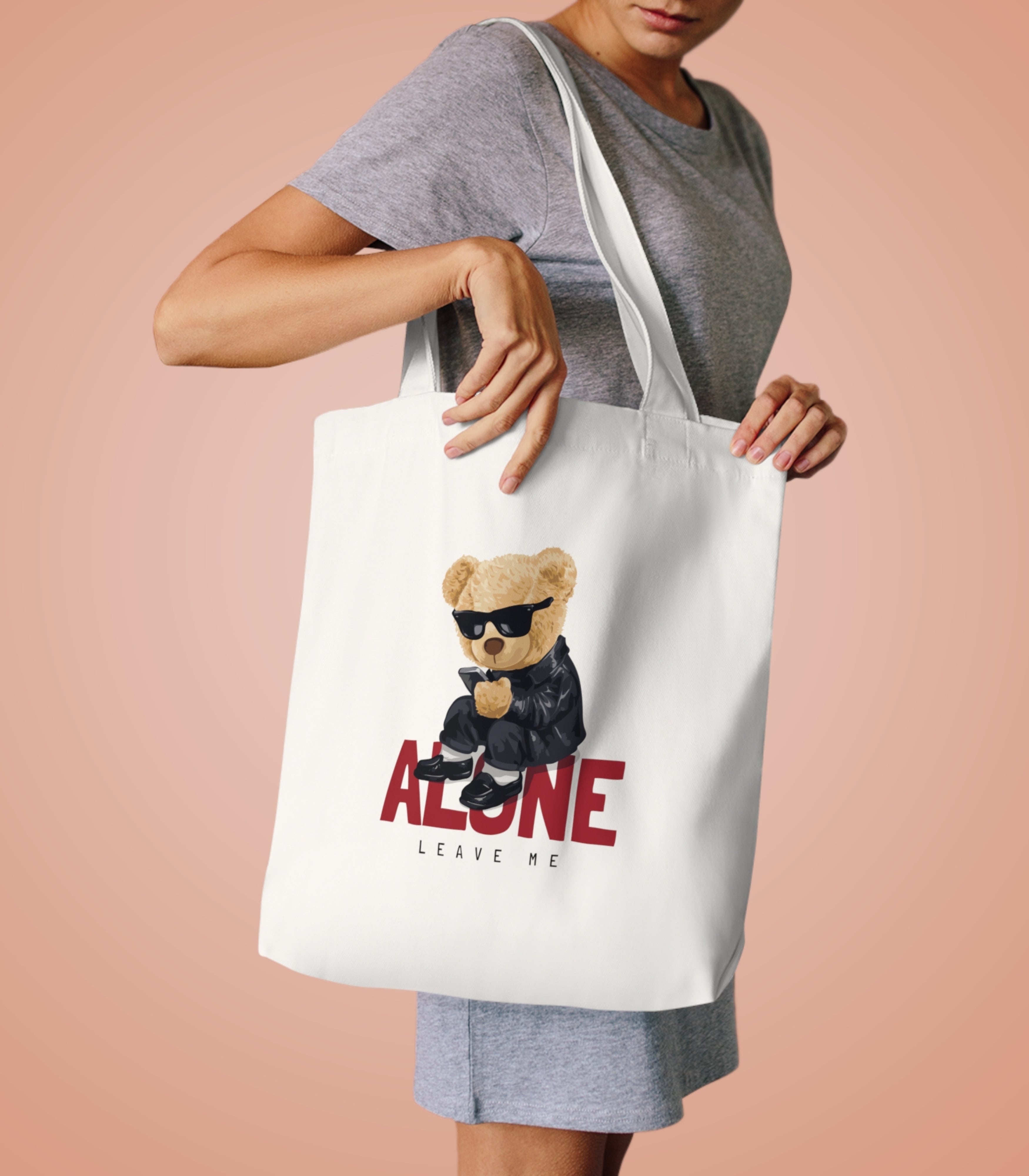 Leave Me Alone Tote Bag