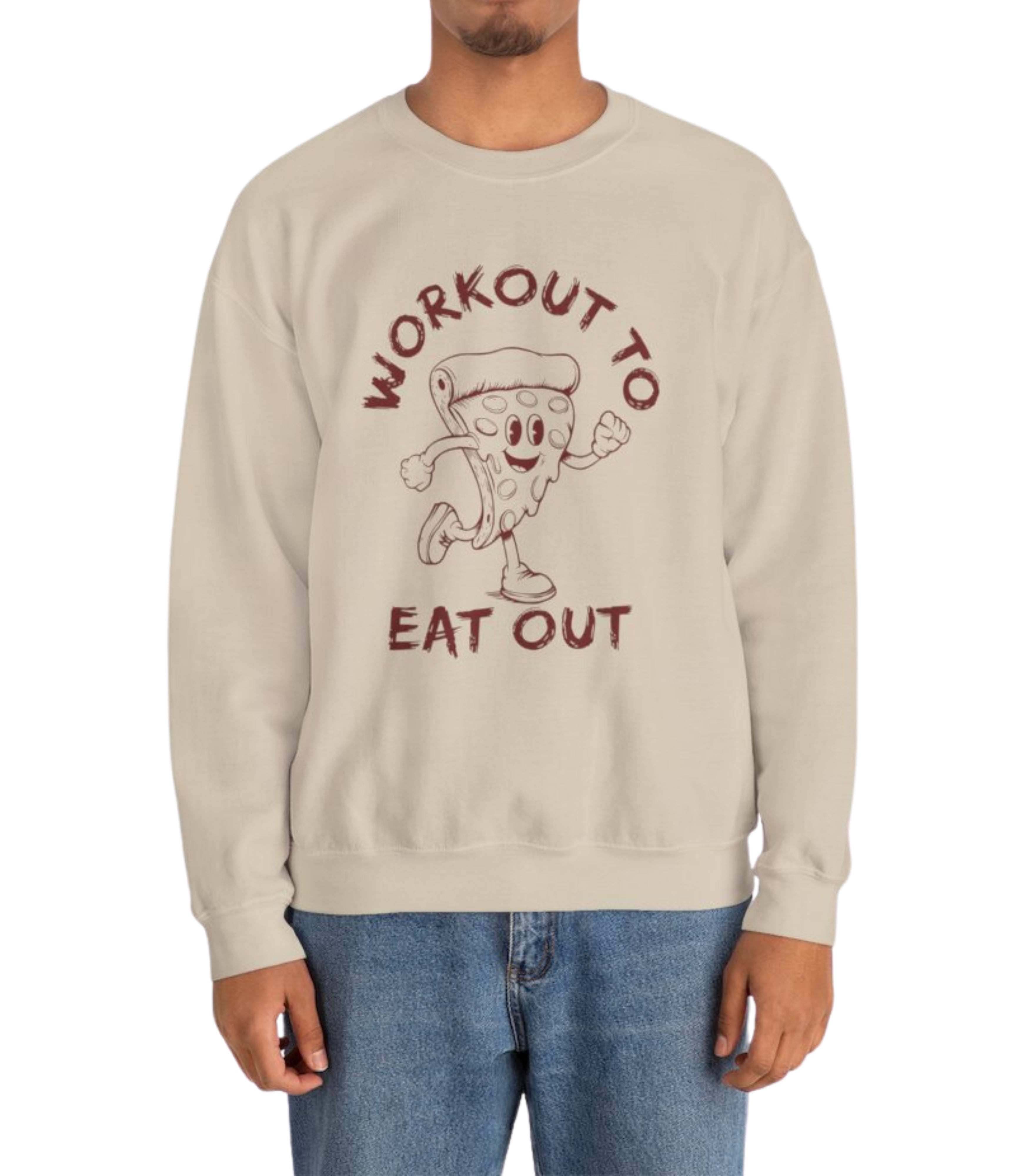 Workout To Eat Out Sweatshirt