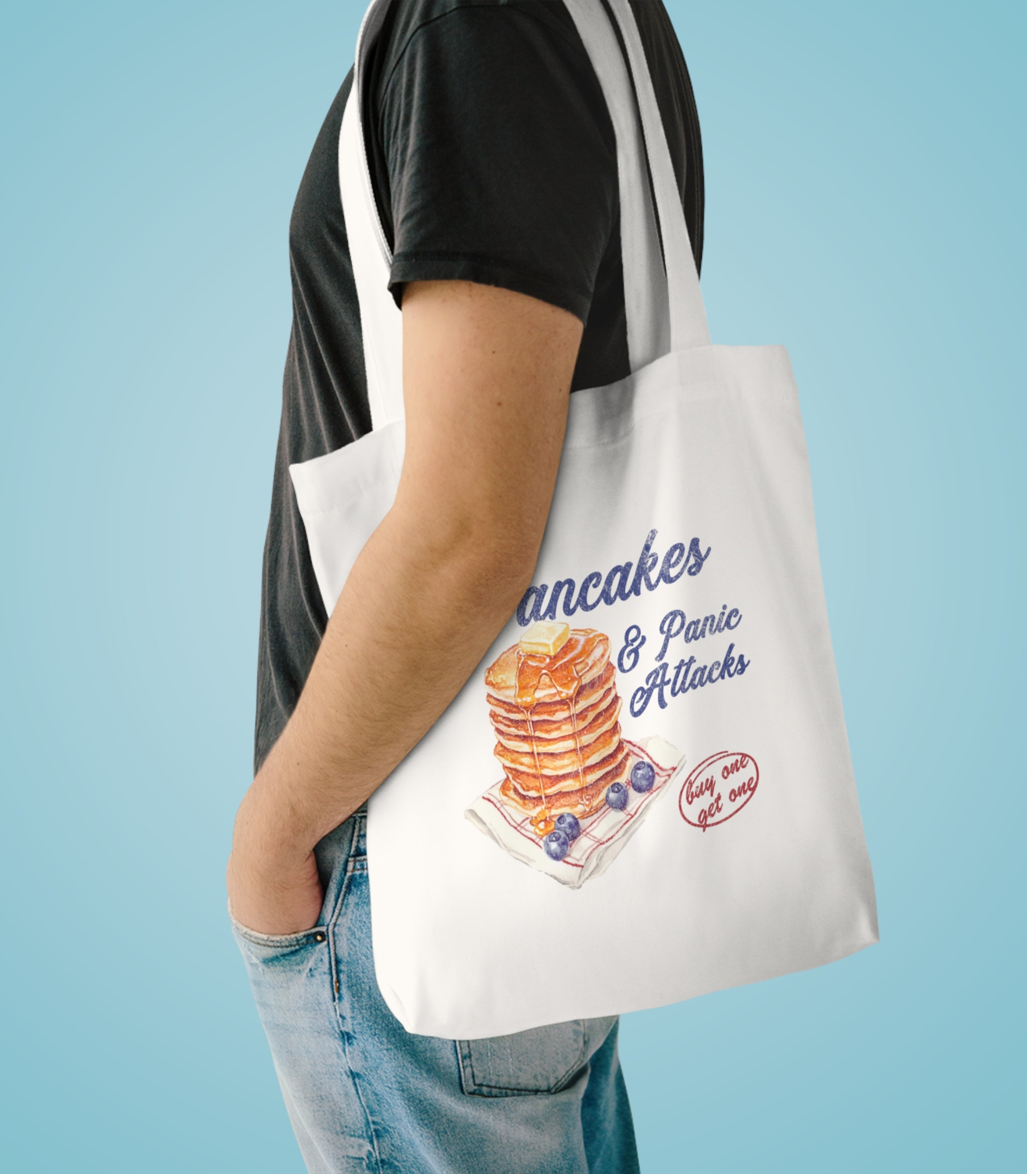 Pancakes Panic Tote Bag