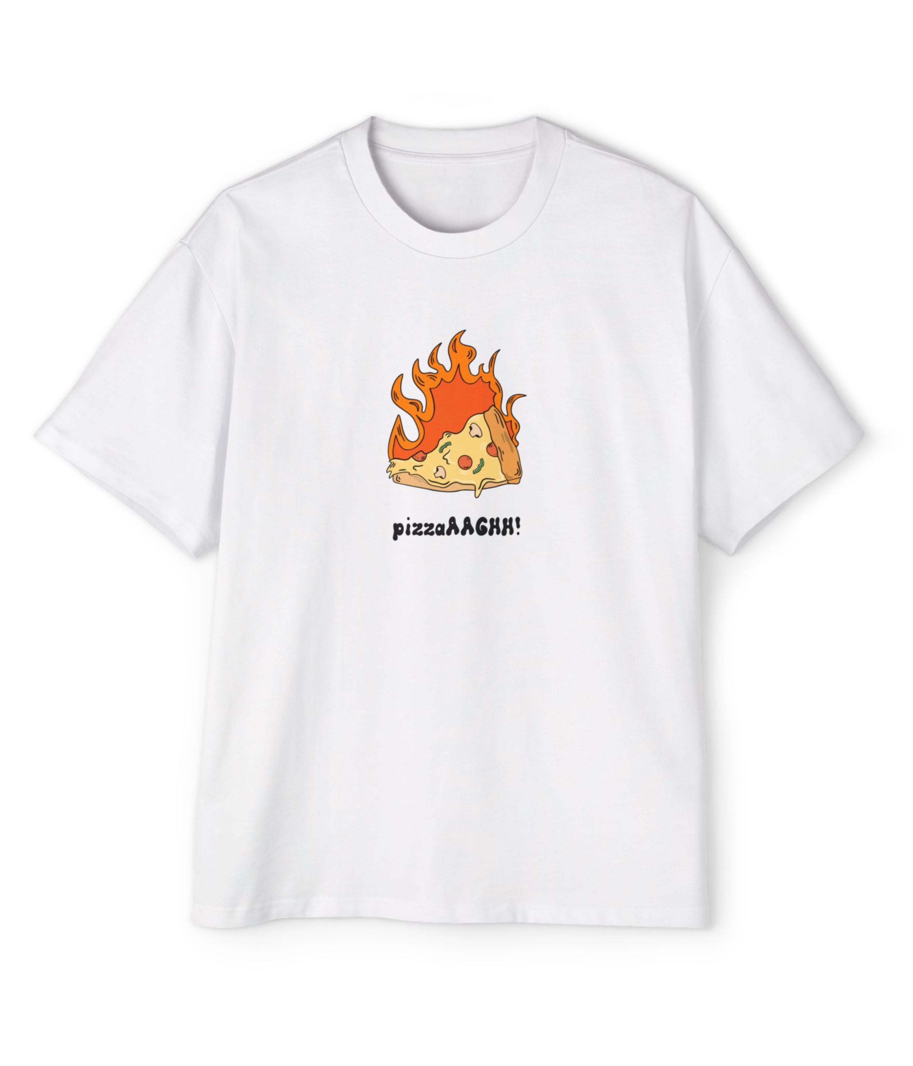 PizzaAAGH Men's Oversized Tee