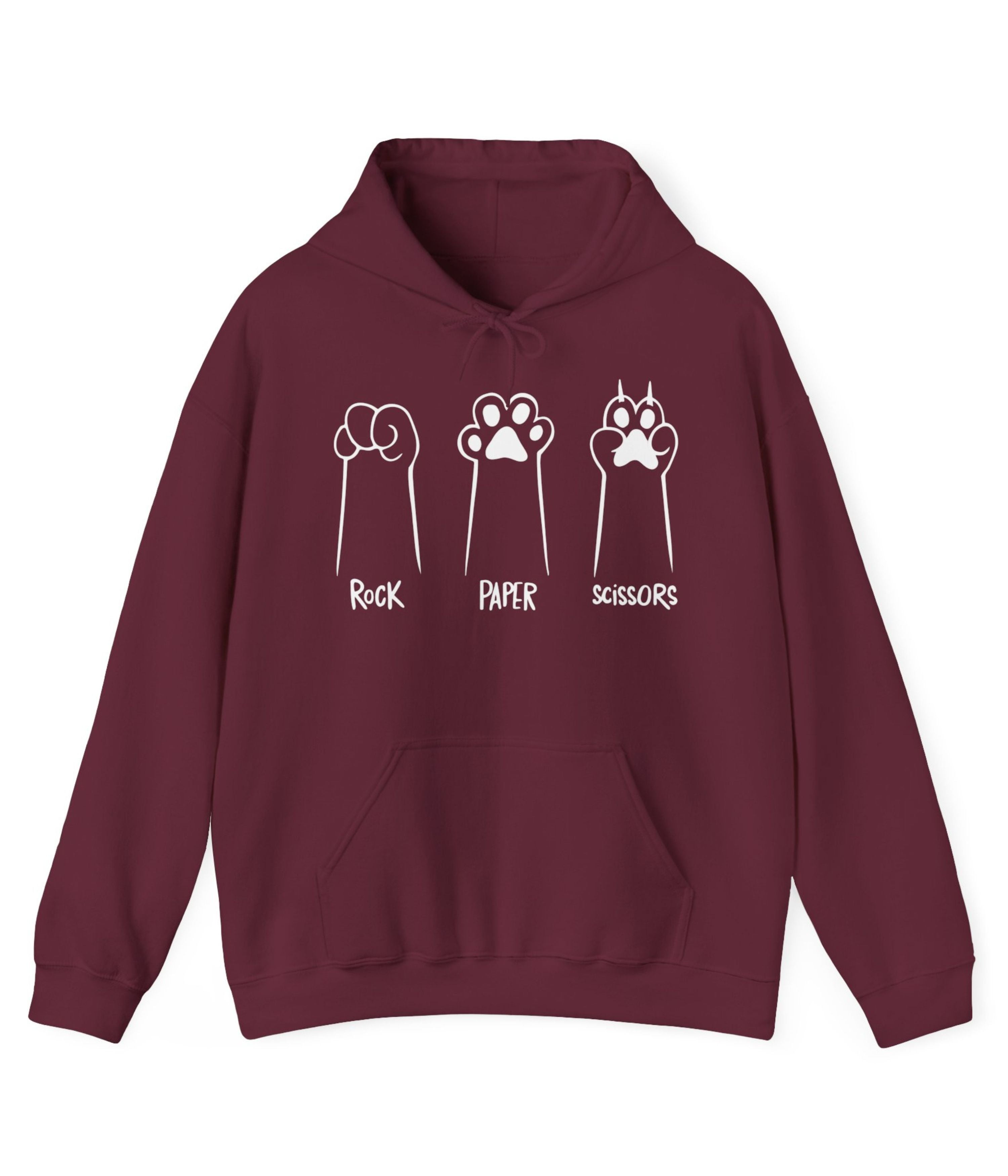Cat Paws Mono Hoodie