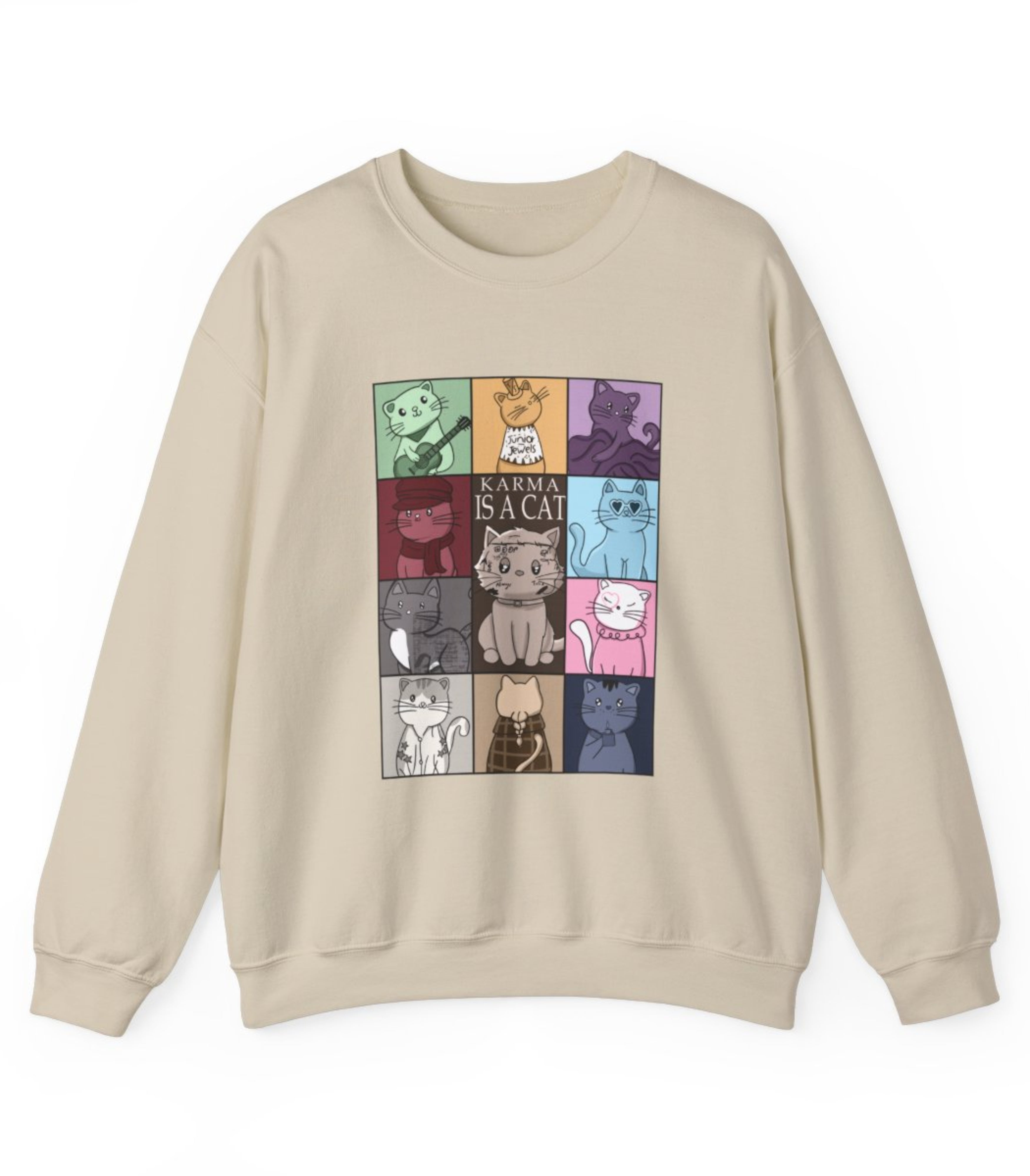 Karma Is A Cat Sweatshirt
