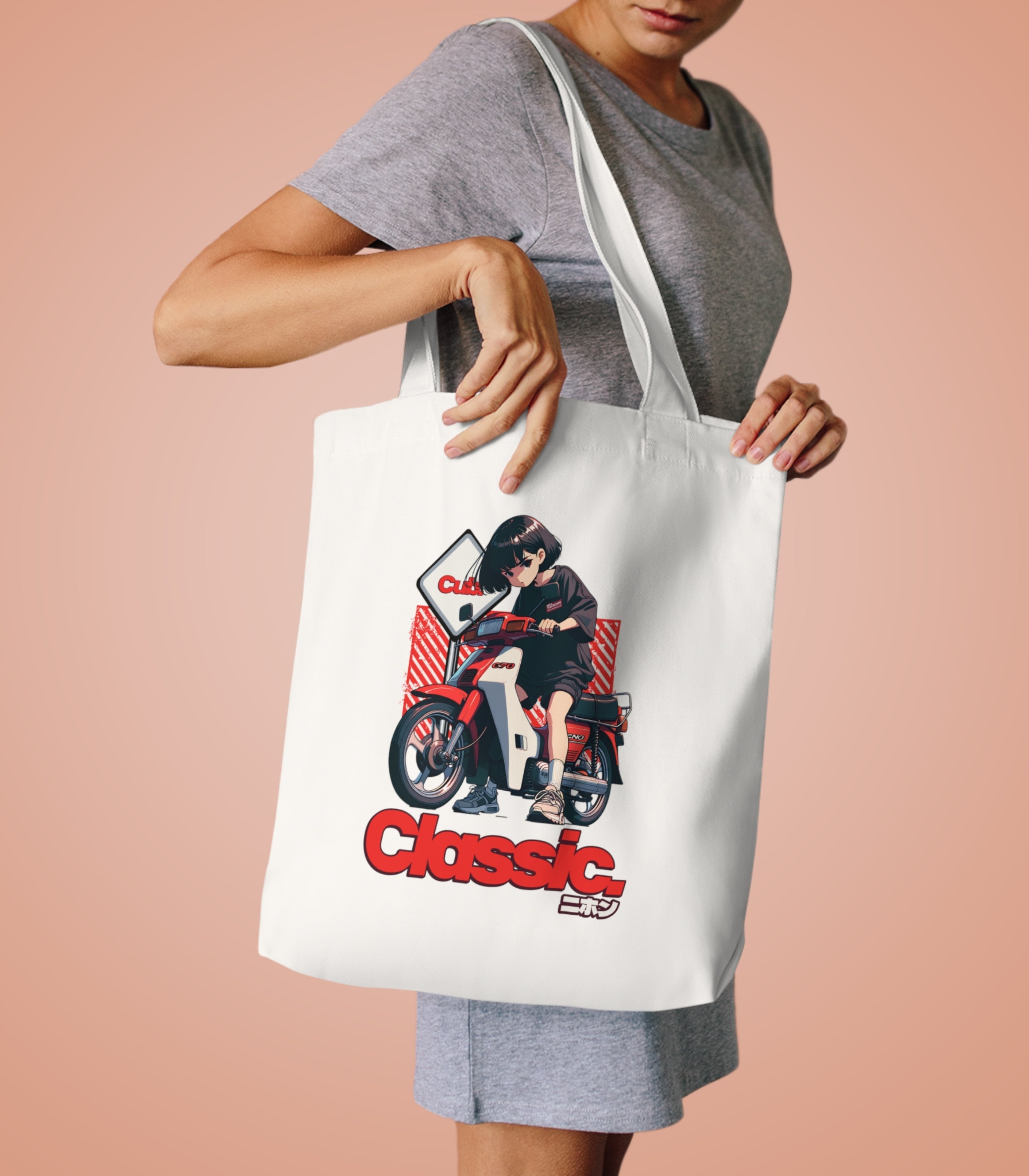 Retro Anime Classic Tote Bag