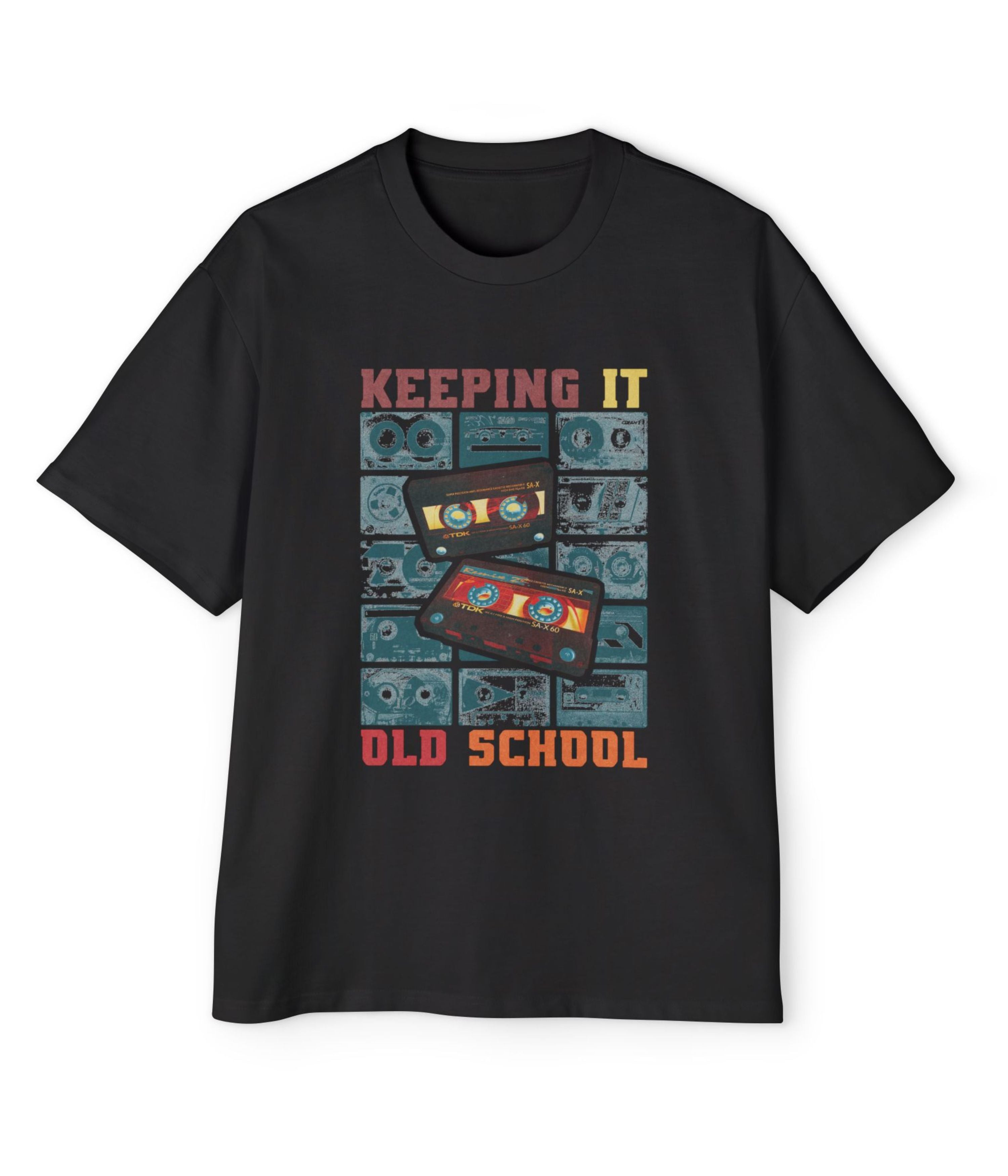 Keeping It Old School Men's Oversized Tee