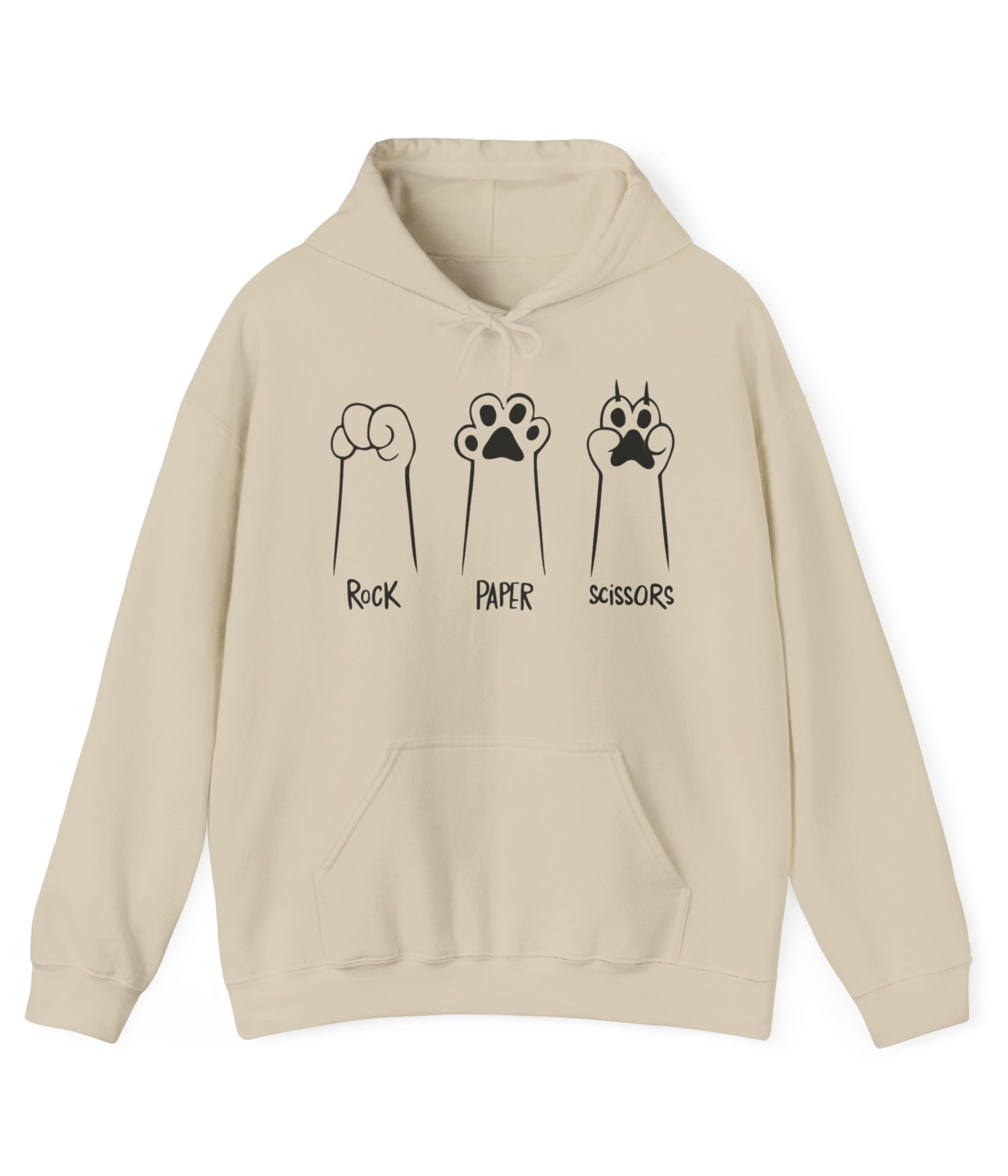 Cat Paws Mono Hoodie