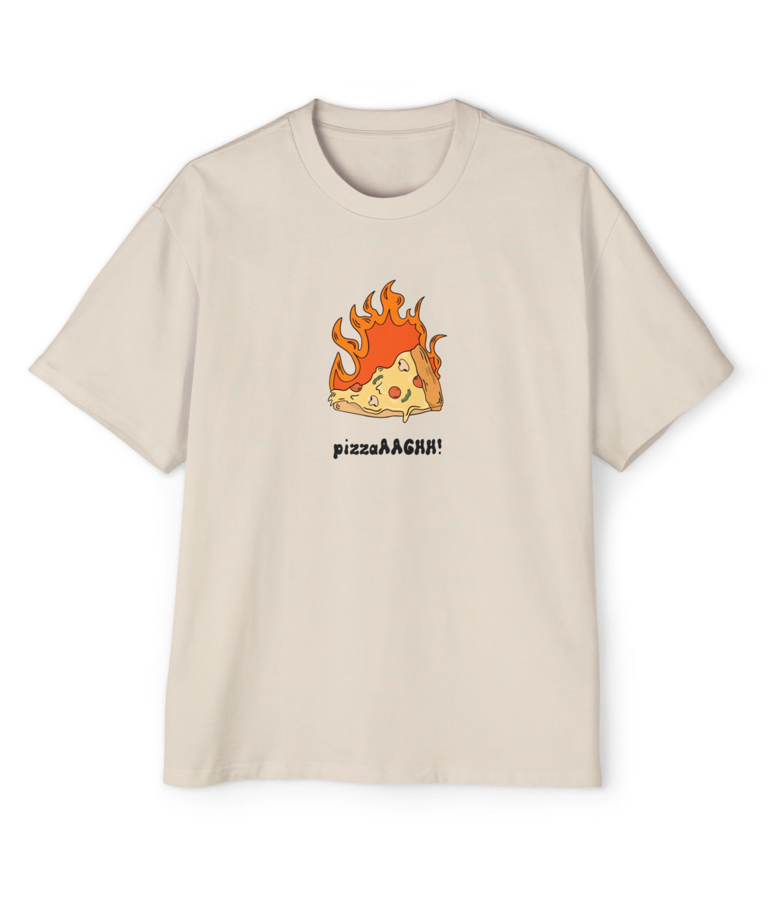 PizzaAAGH Men's Oversized Tee