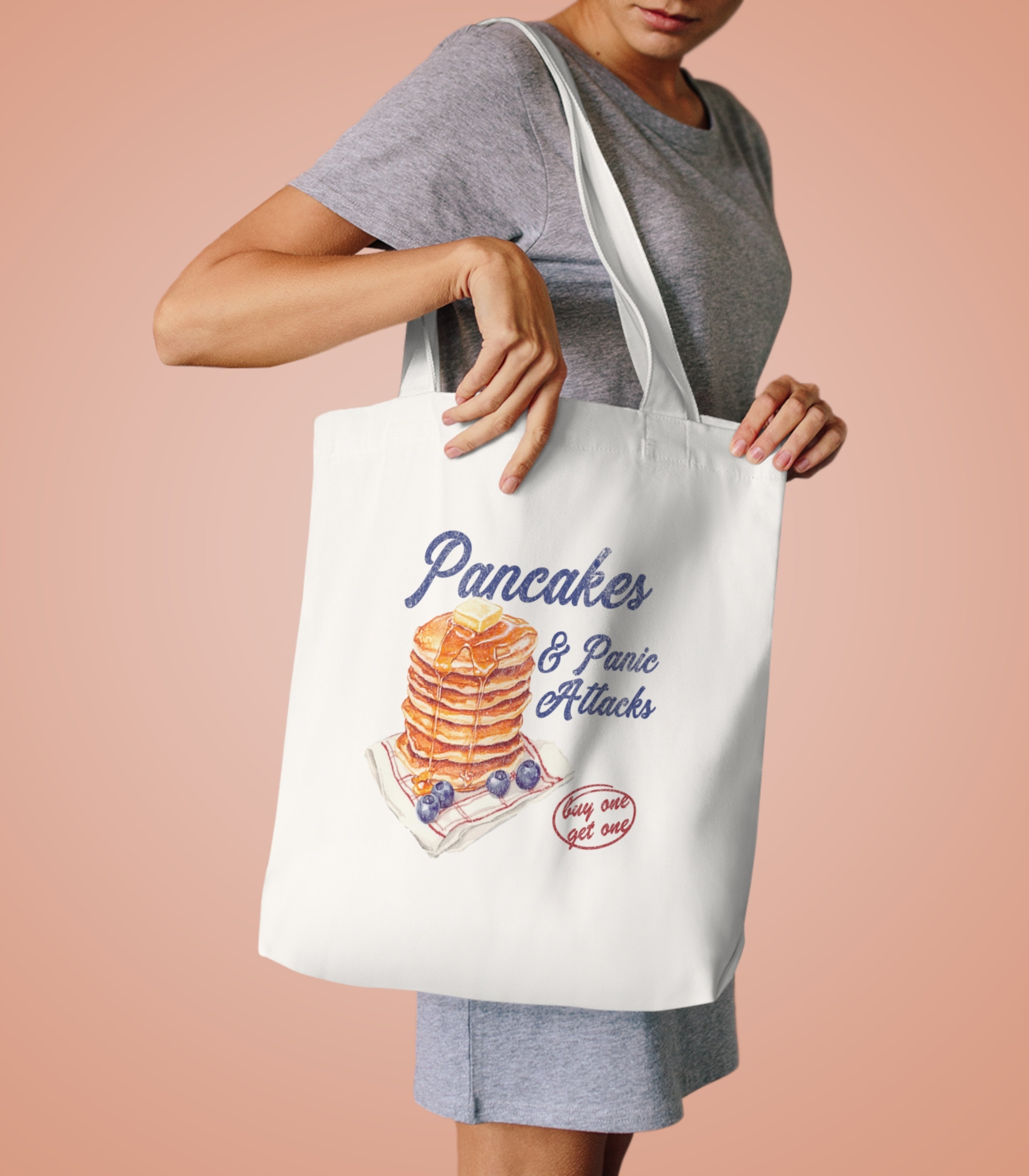 Pancakes Panic Tote Bag