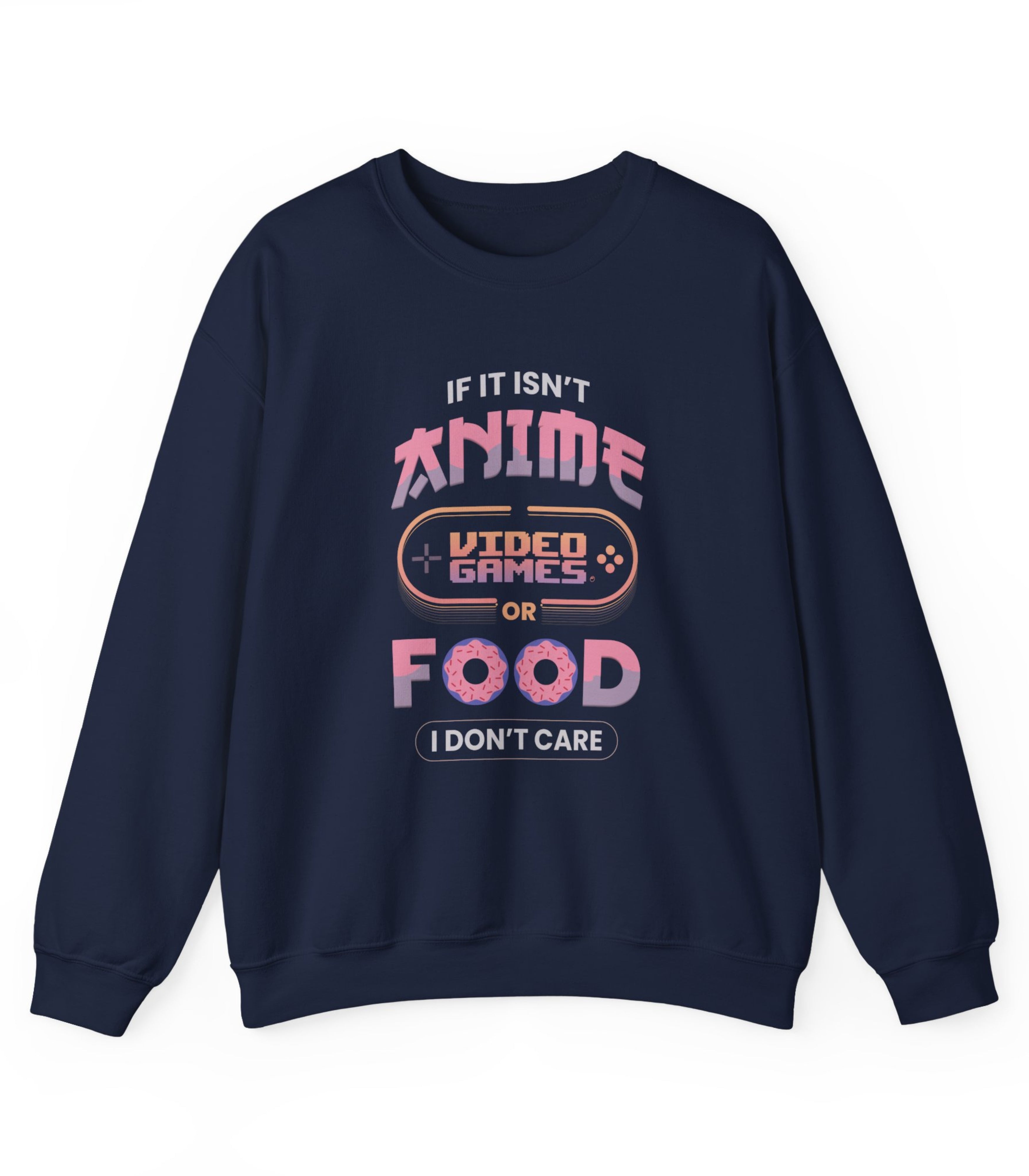 Anime Video Games Food Sweatshirt