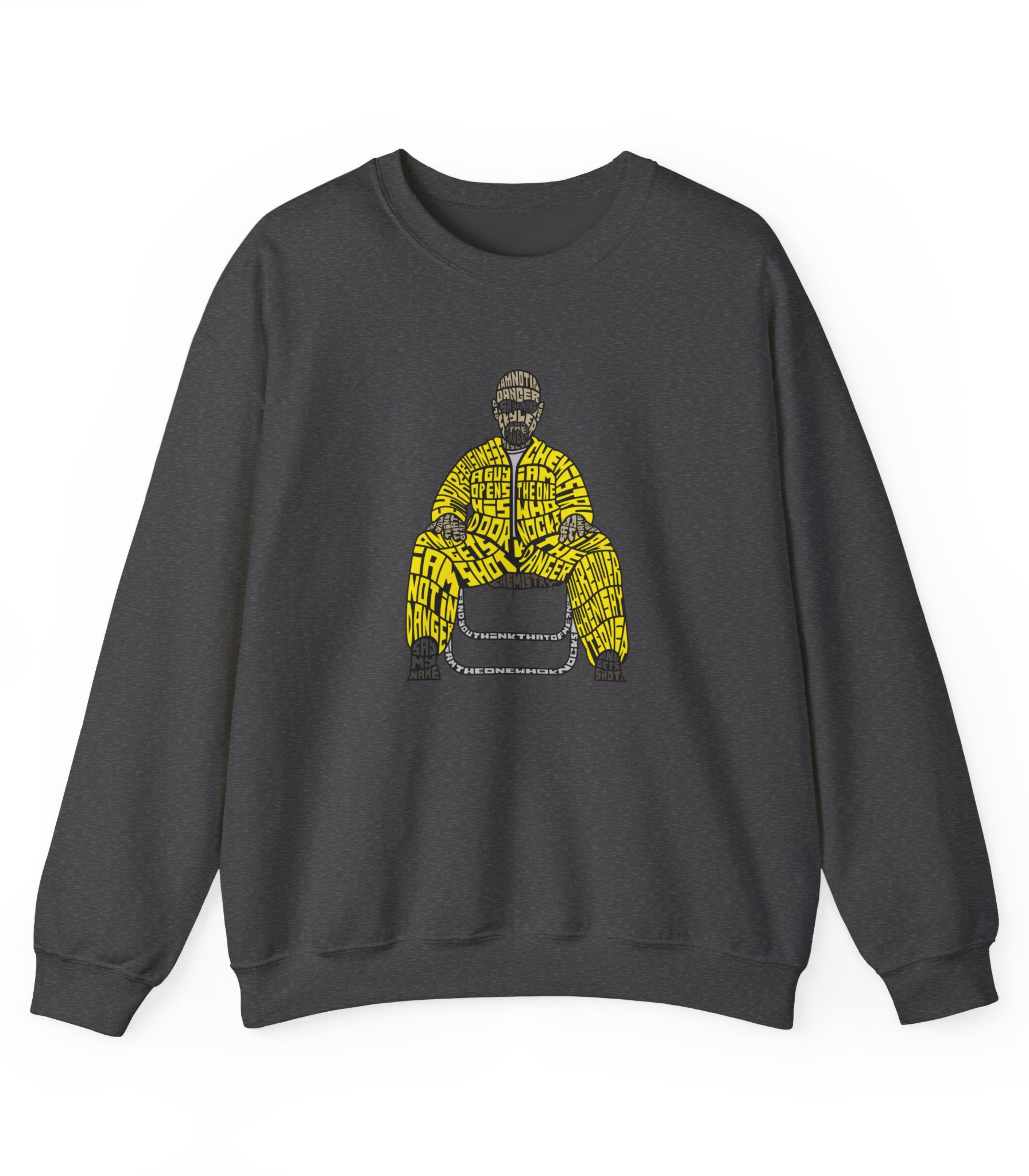 I Am The Danger Breaking Bad Typography Sweatshirt