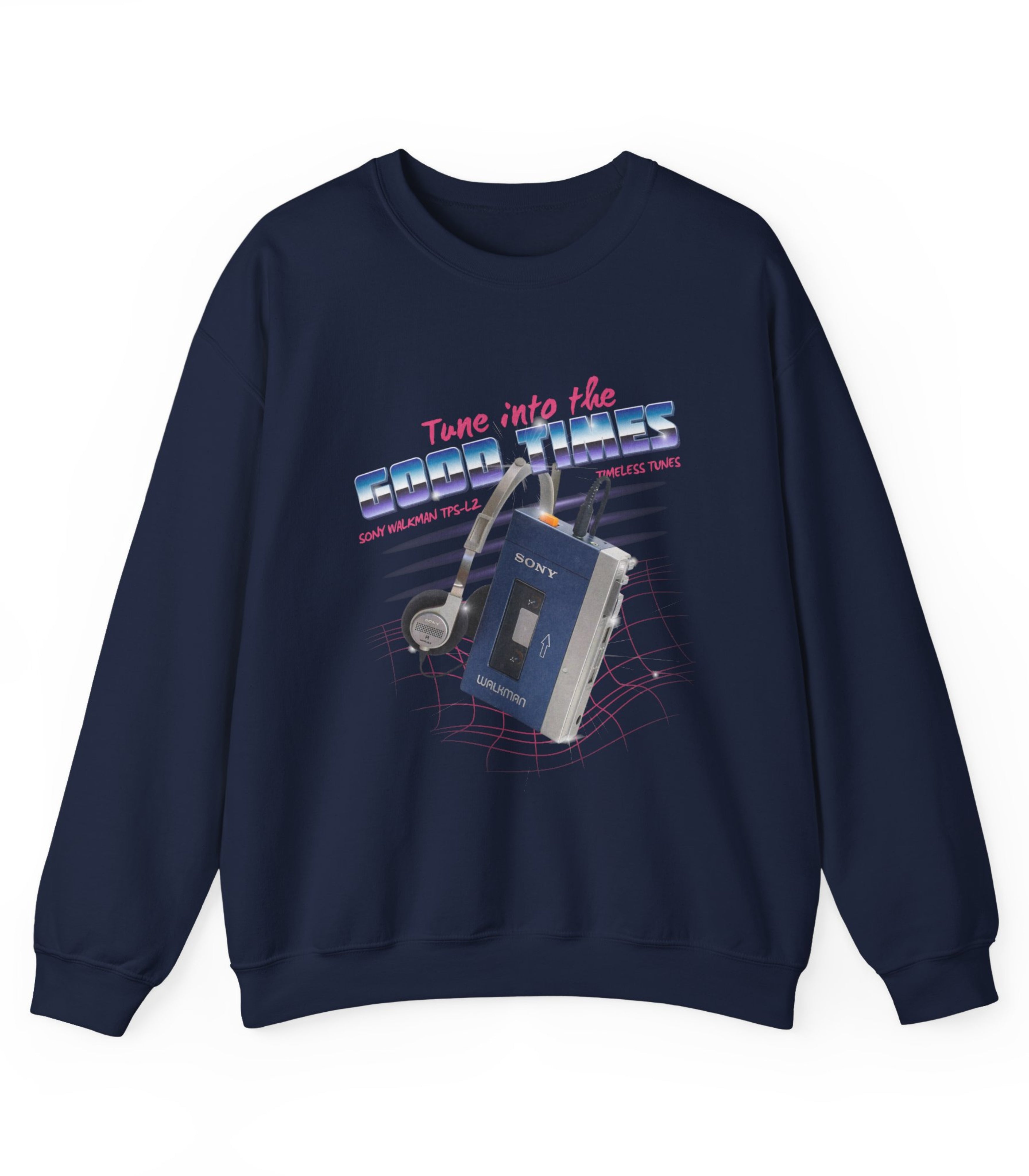 Retro walkman Tune into the good times Sweatshirt