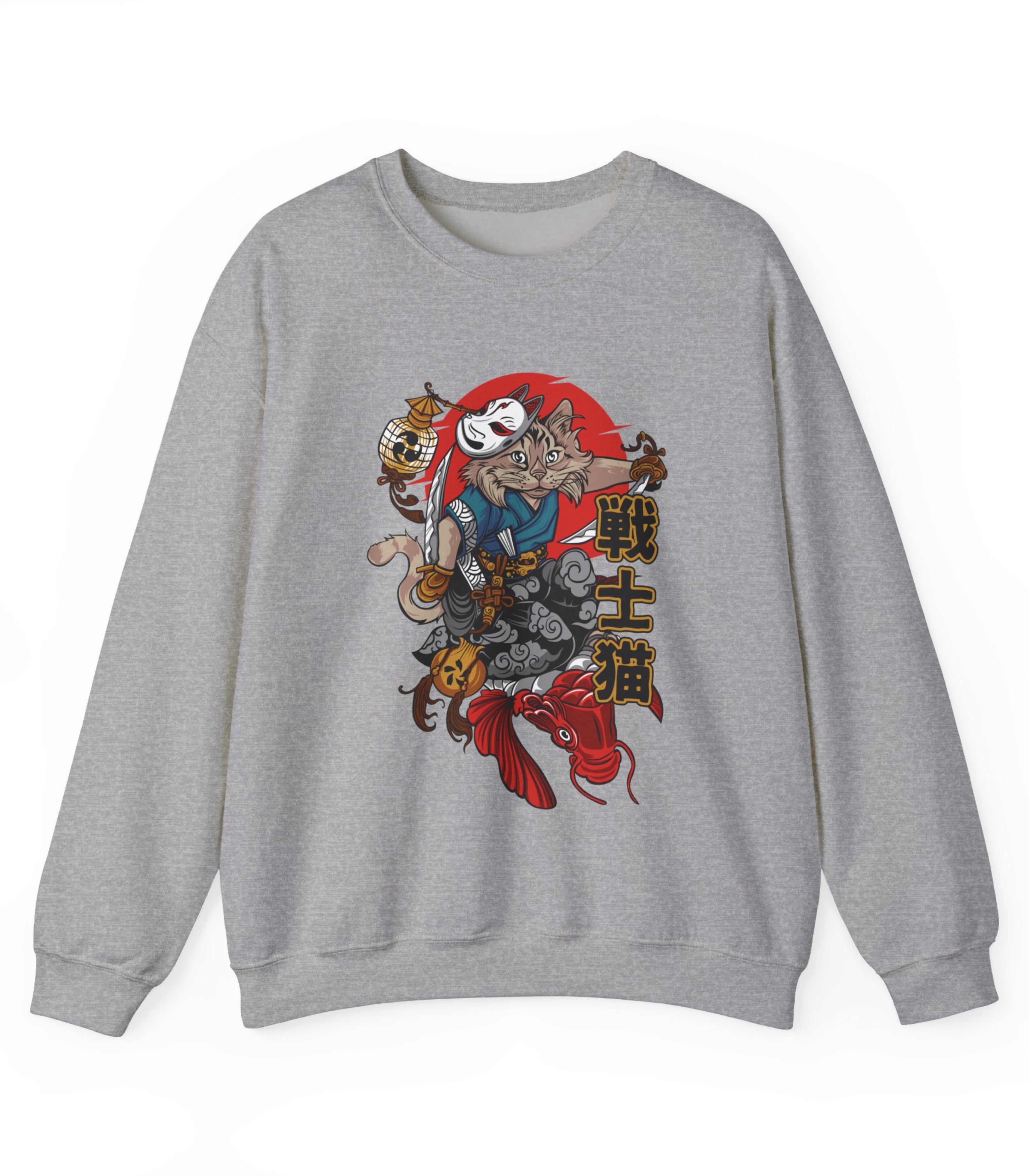 Samur-Neko Warrior Sweatshirt