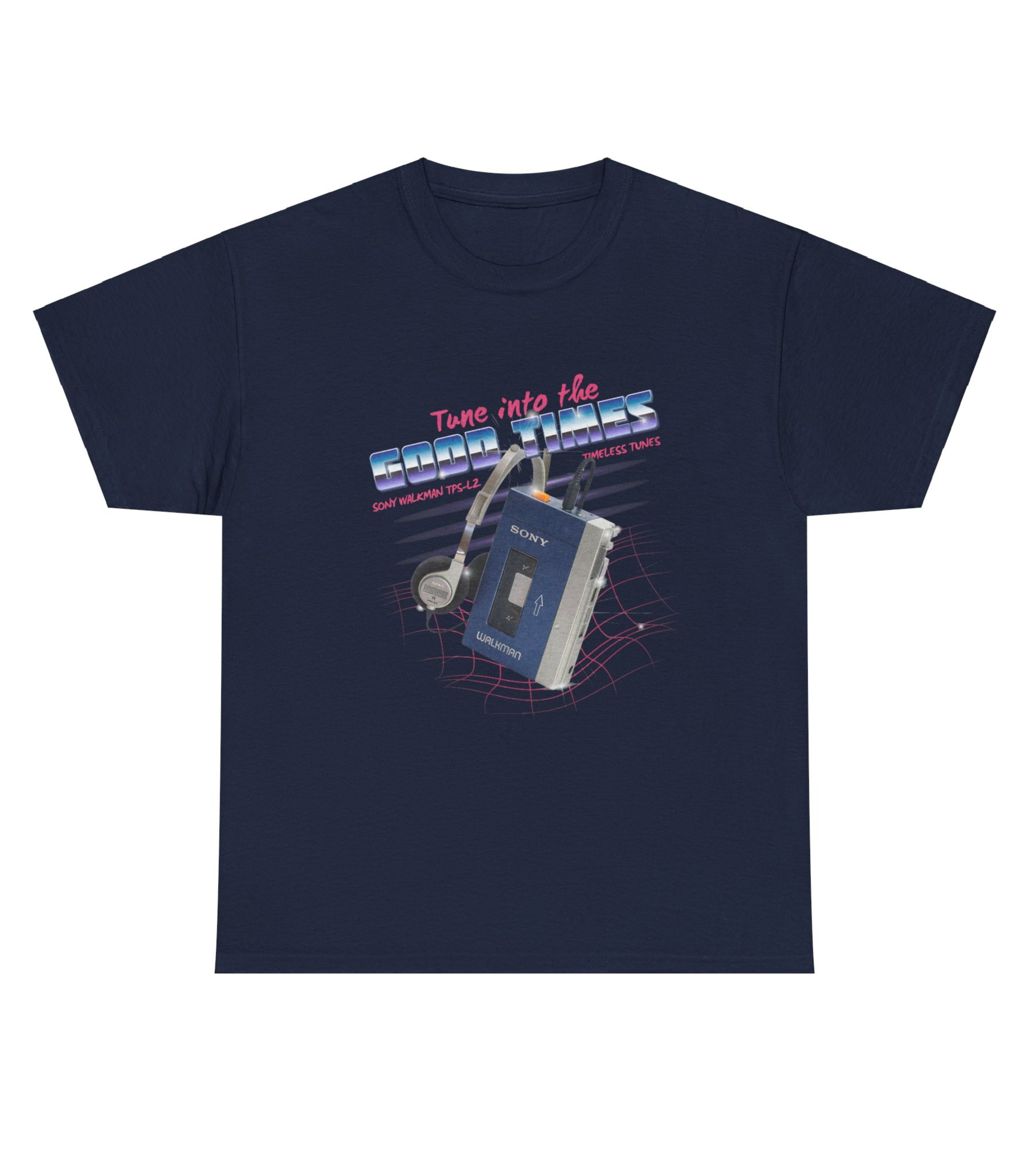 Retro Walkman Tune Into The Good Times T-Shirt