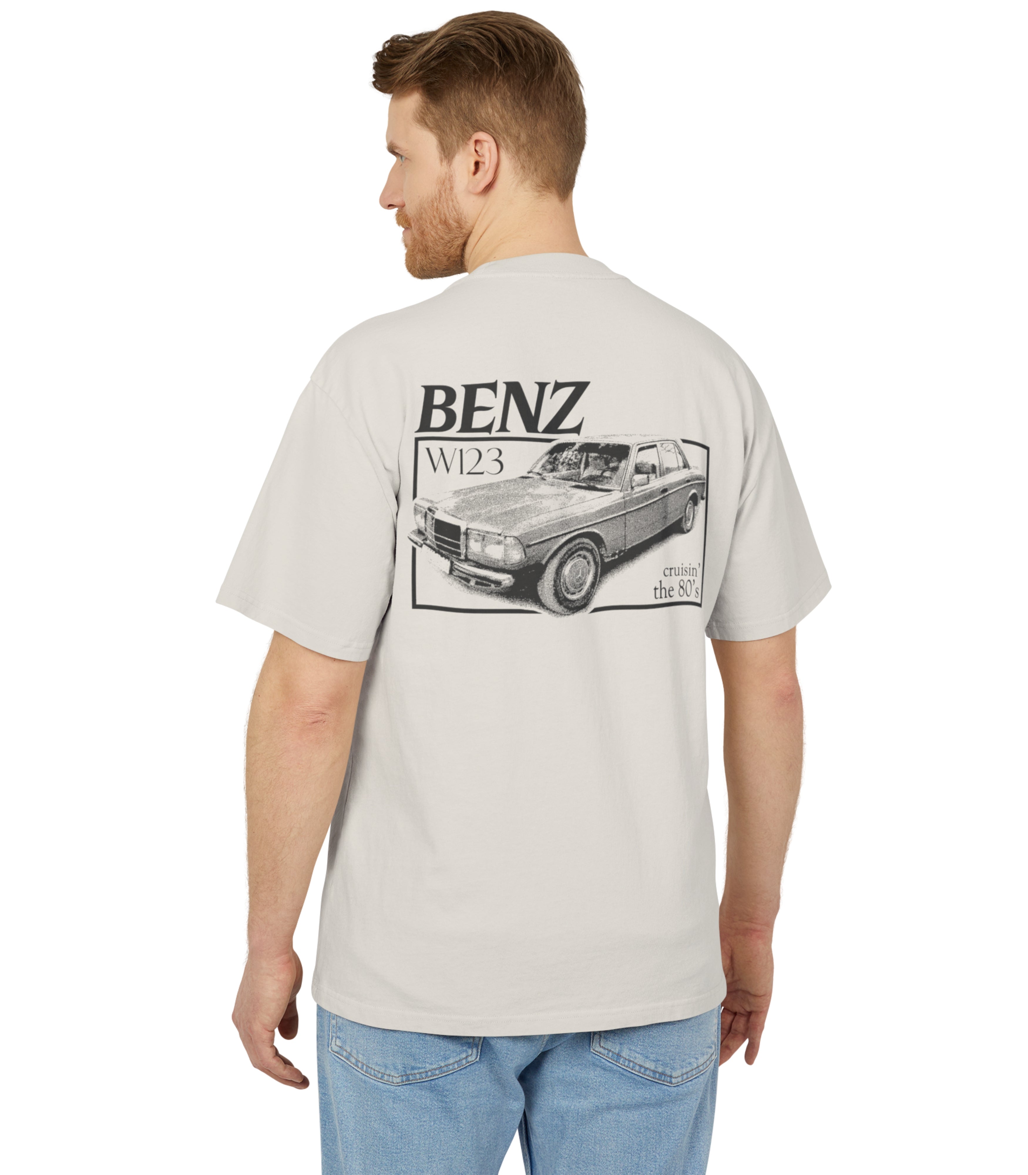 Cruisin' the 80's Heavy Faded Tee — Made for long drives and loud days.