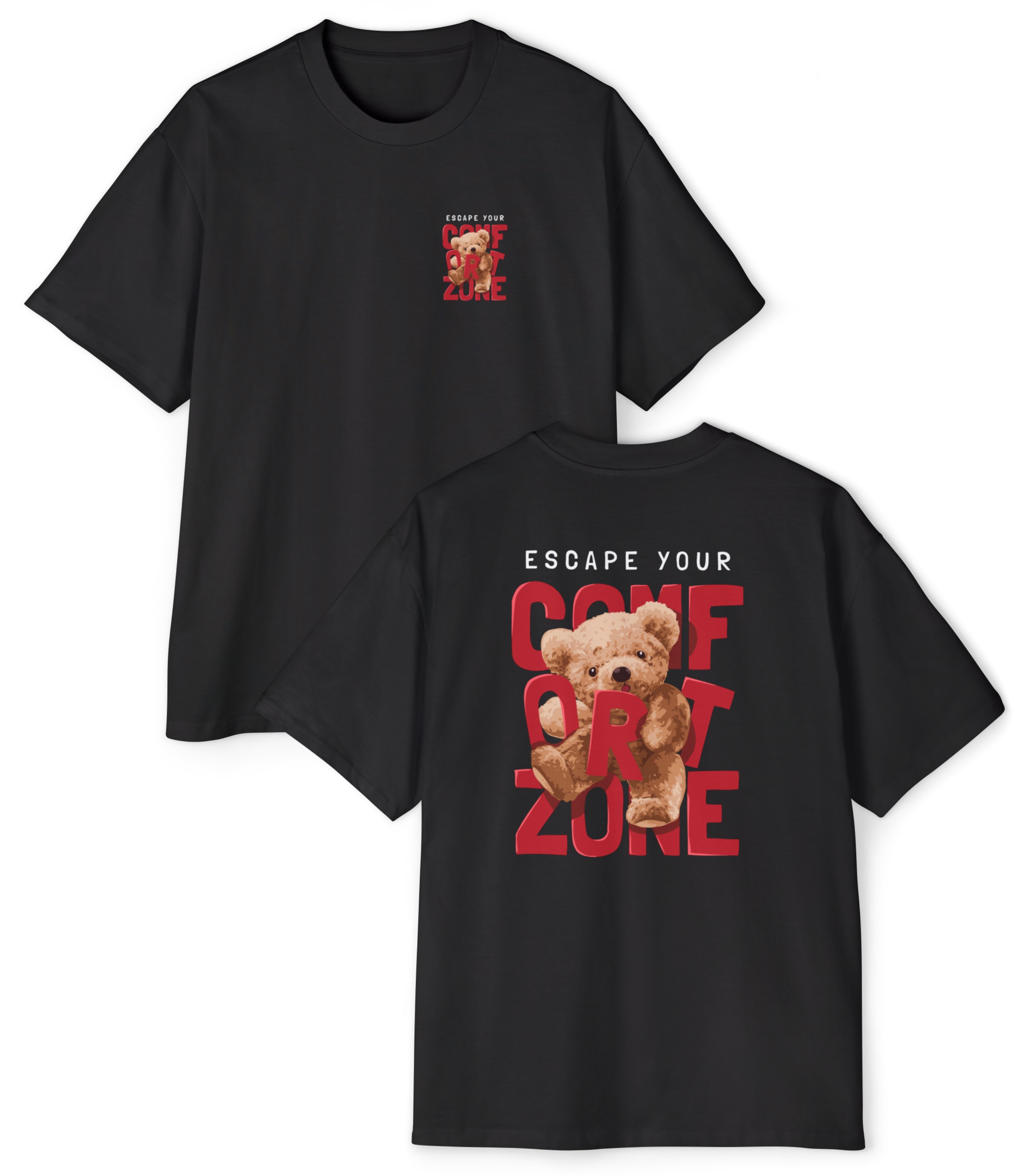 Escape Your Comfort Zone Men's Oversized Tee