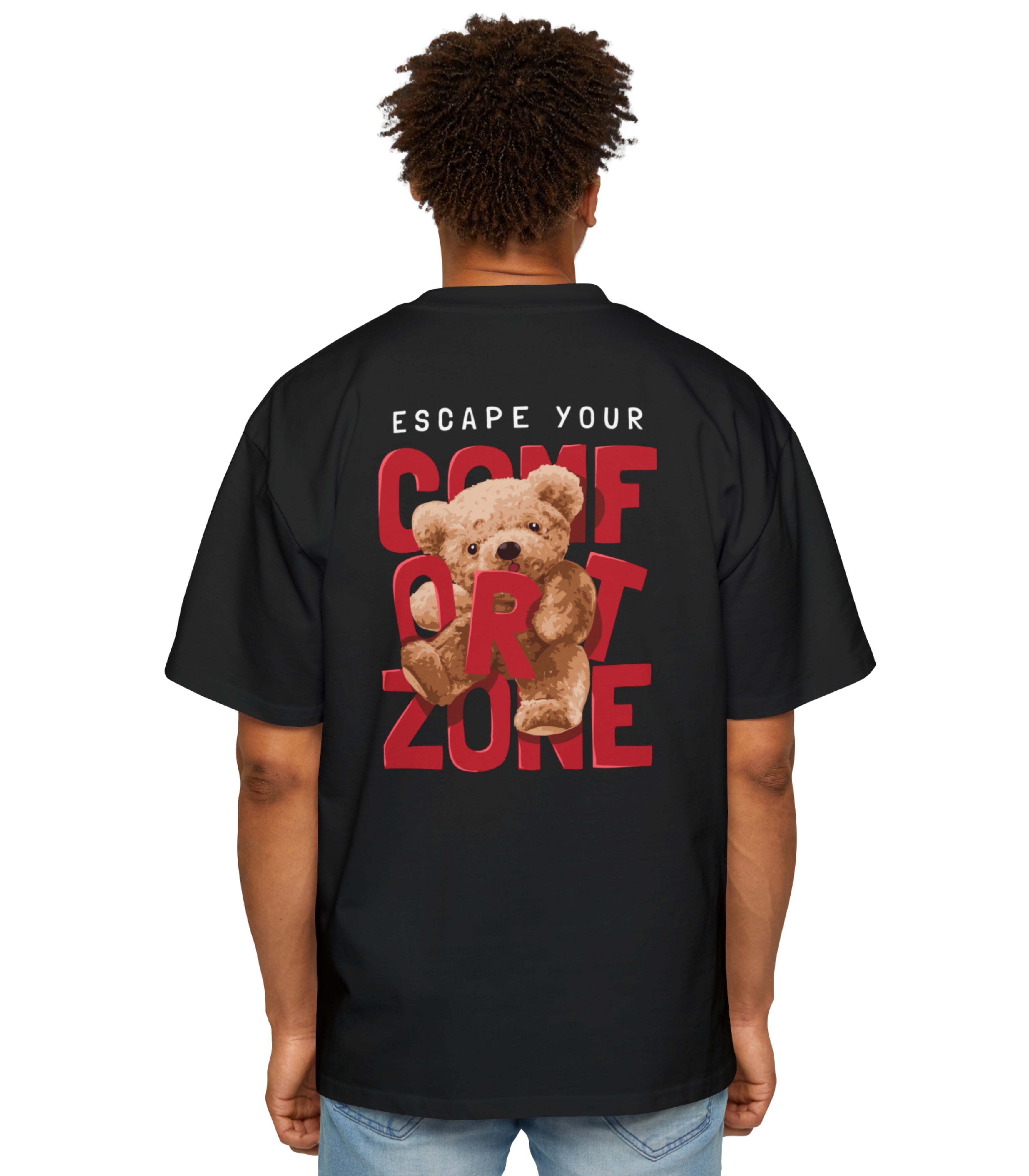 Escape Your Comfort Zone Men's Oversized Tee