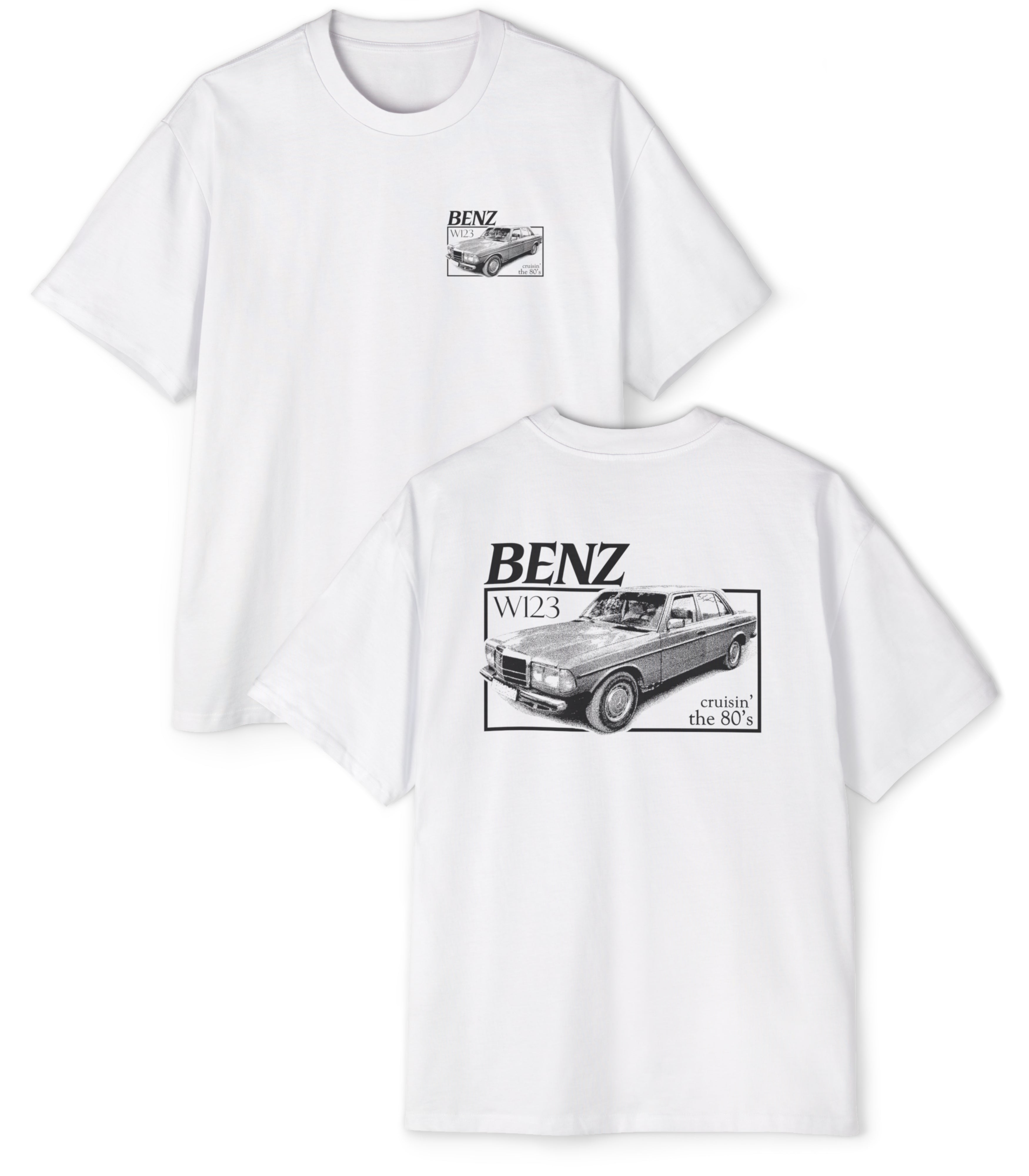 Cruisin’ the 80s Men's Oversized Tee