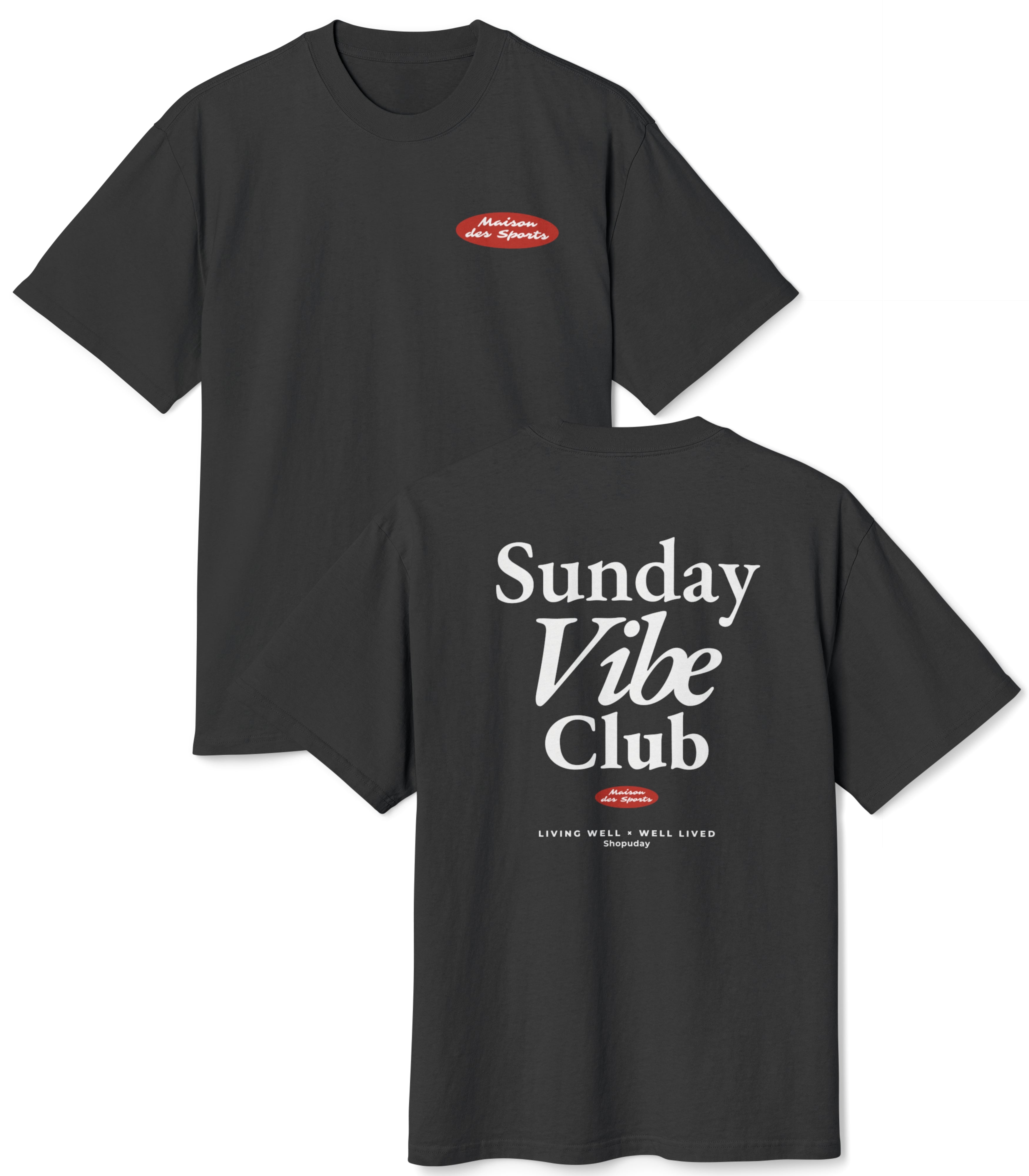 Sunday Fun Club Heavy Faded Tee