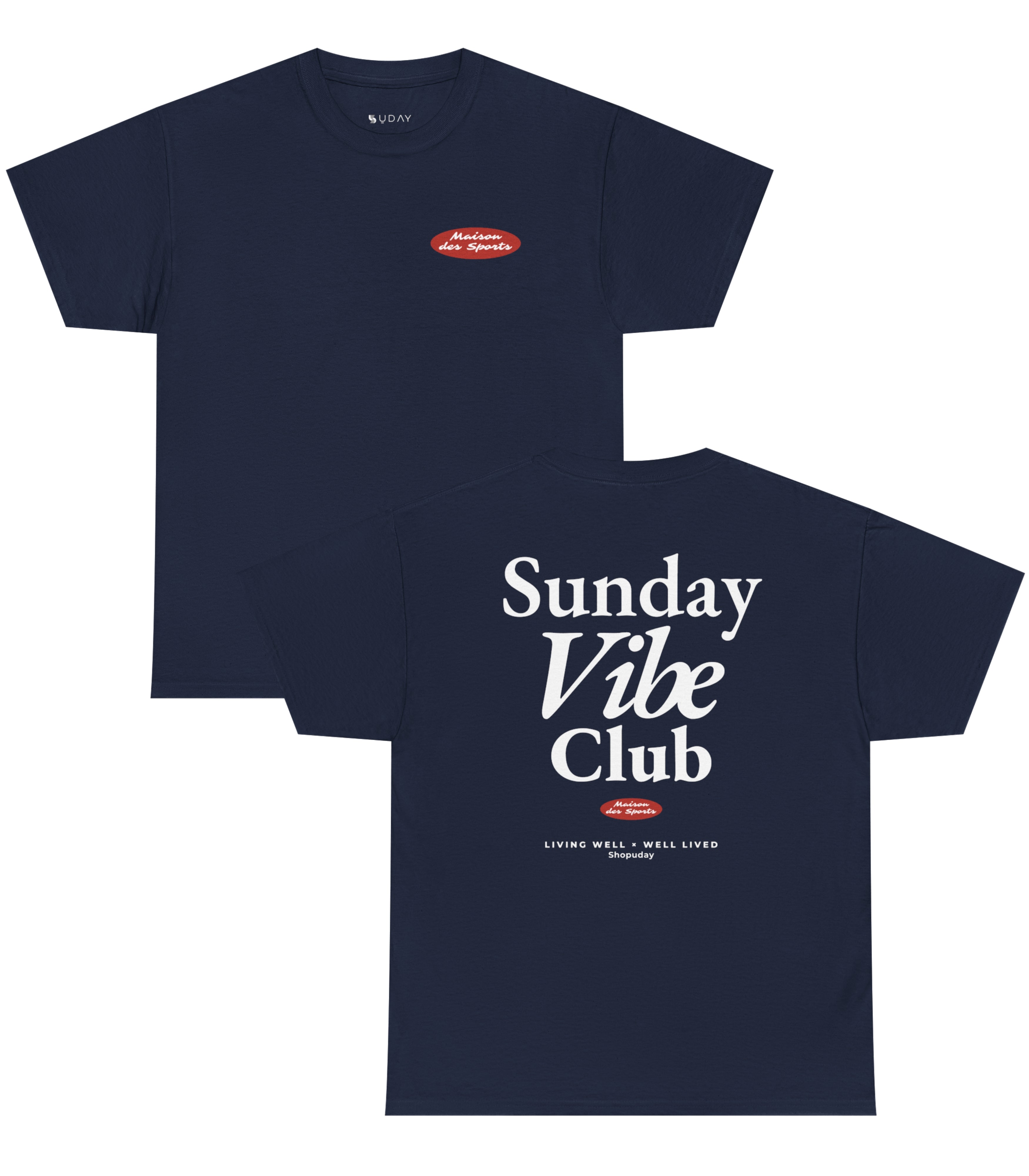 Sunday Fun Club T-Shirt — Designed for slow days and soft landings.