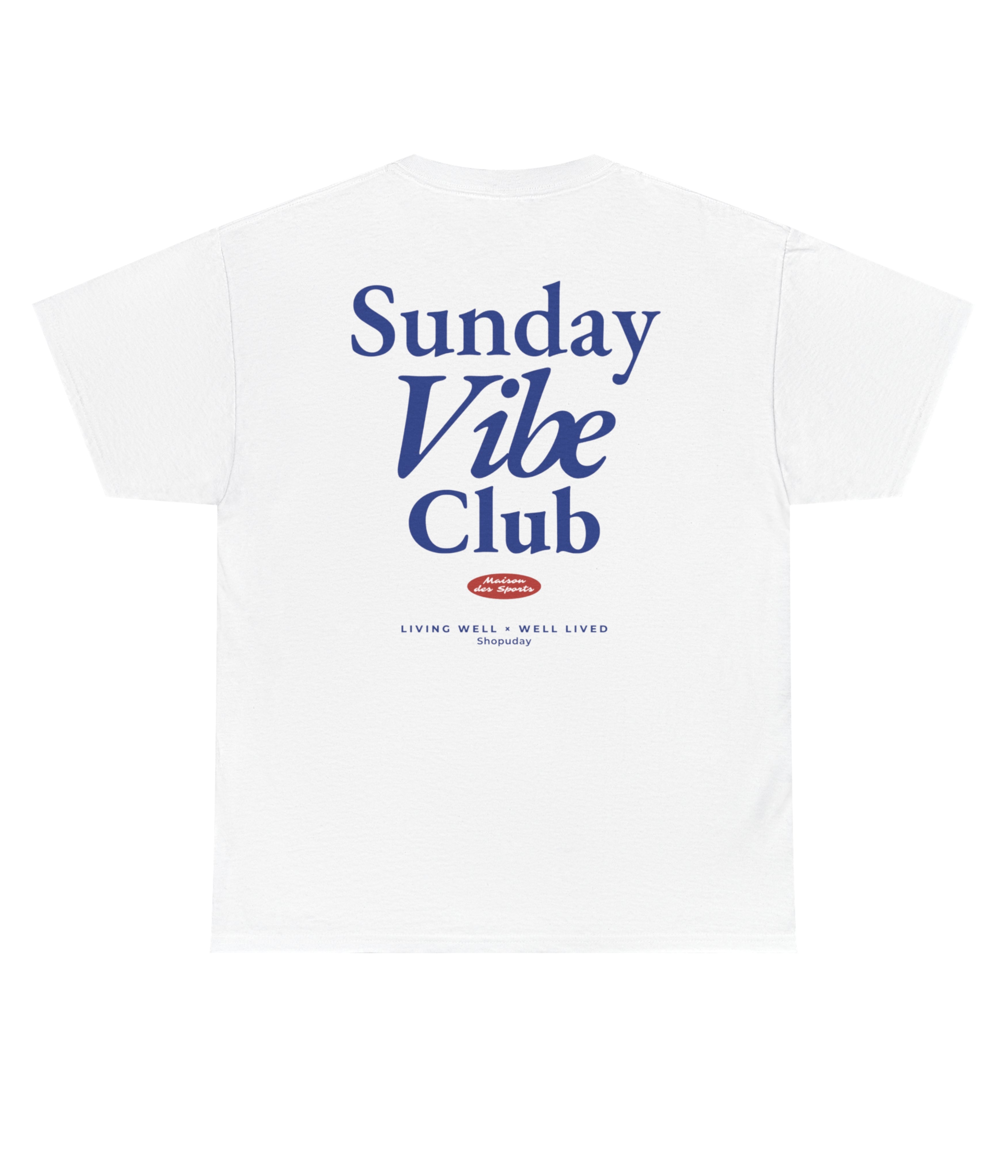 Sunday Fun Club T-Shirt — Designed for slow days and soft landings.