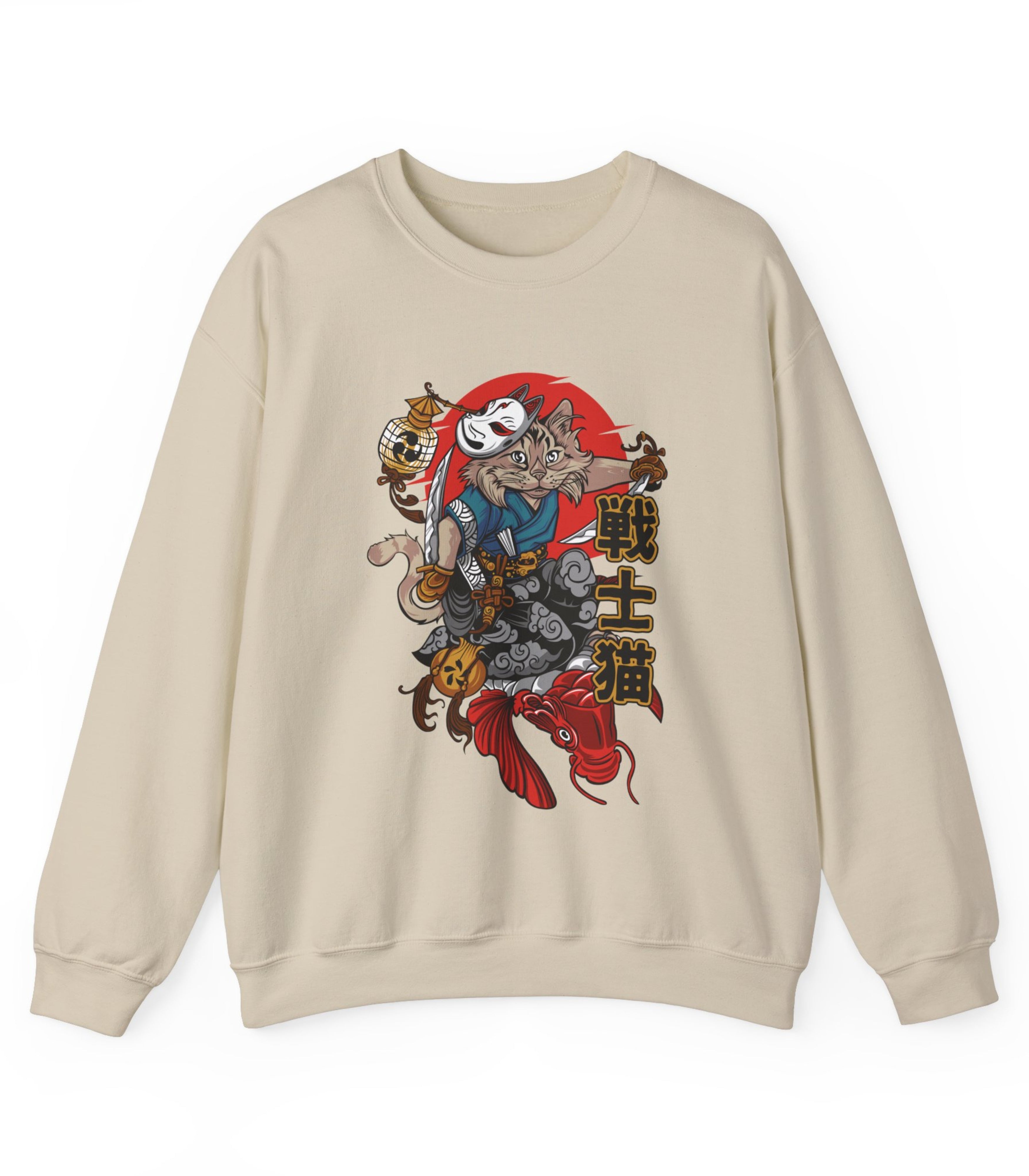 Samur-Neko Warrior Sweatshirt