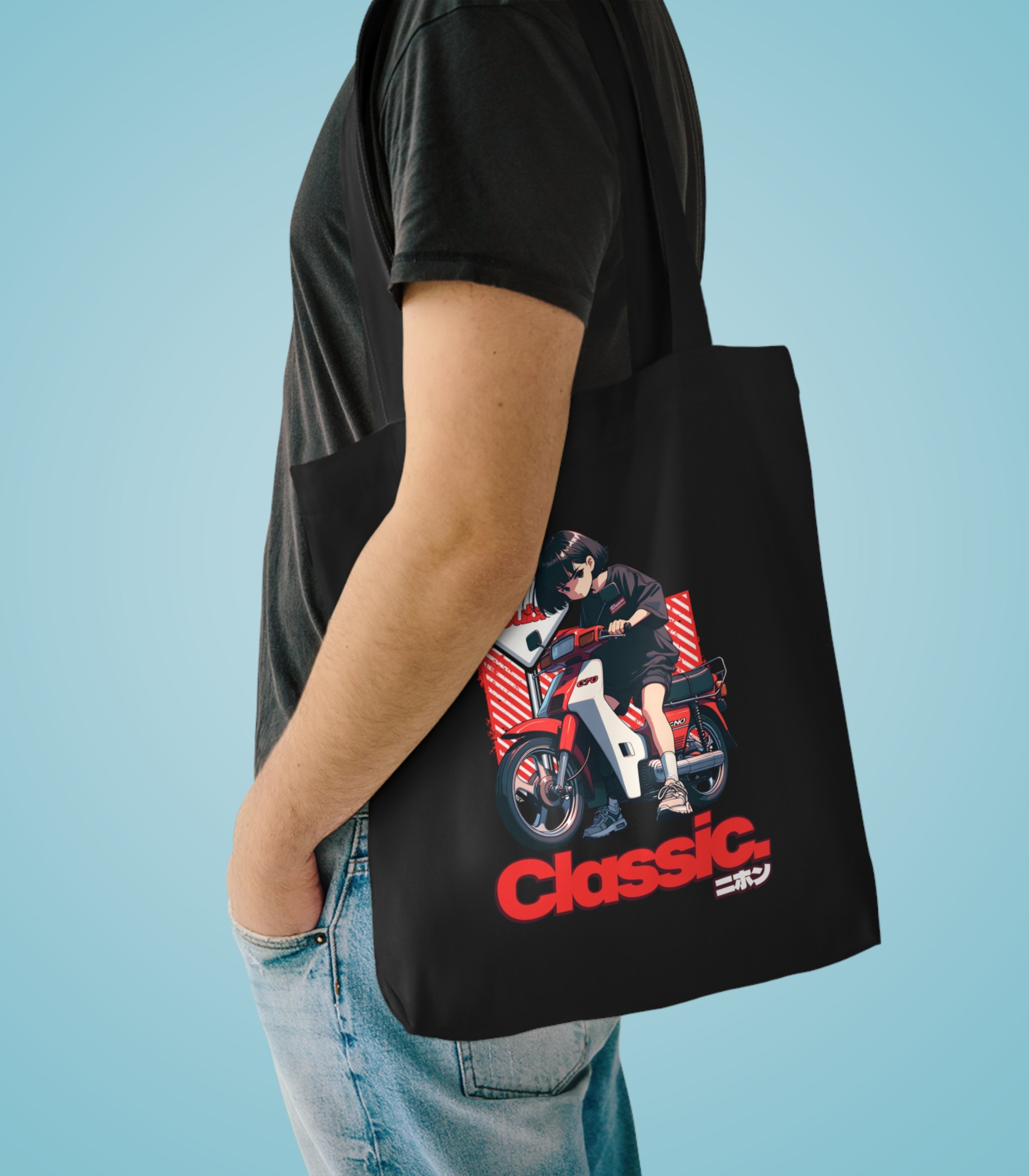 Retro Anime Classic Tote Bag