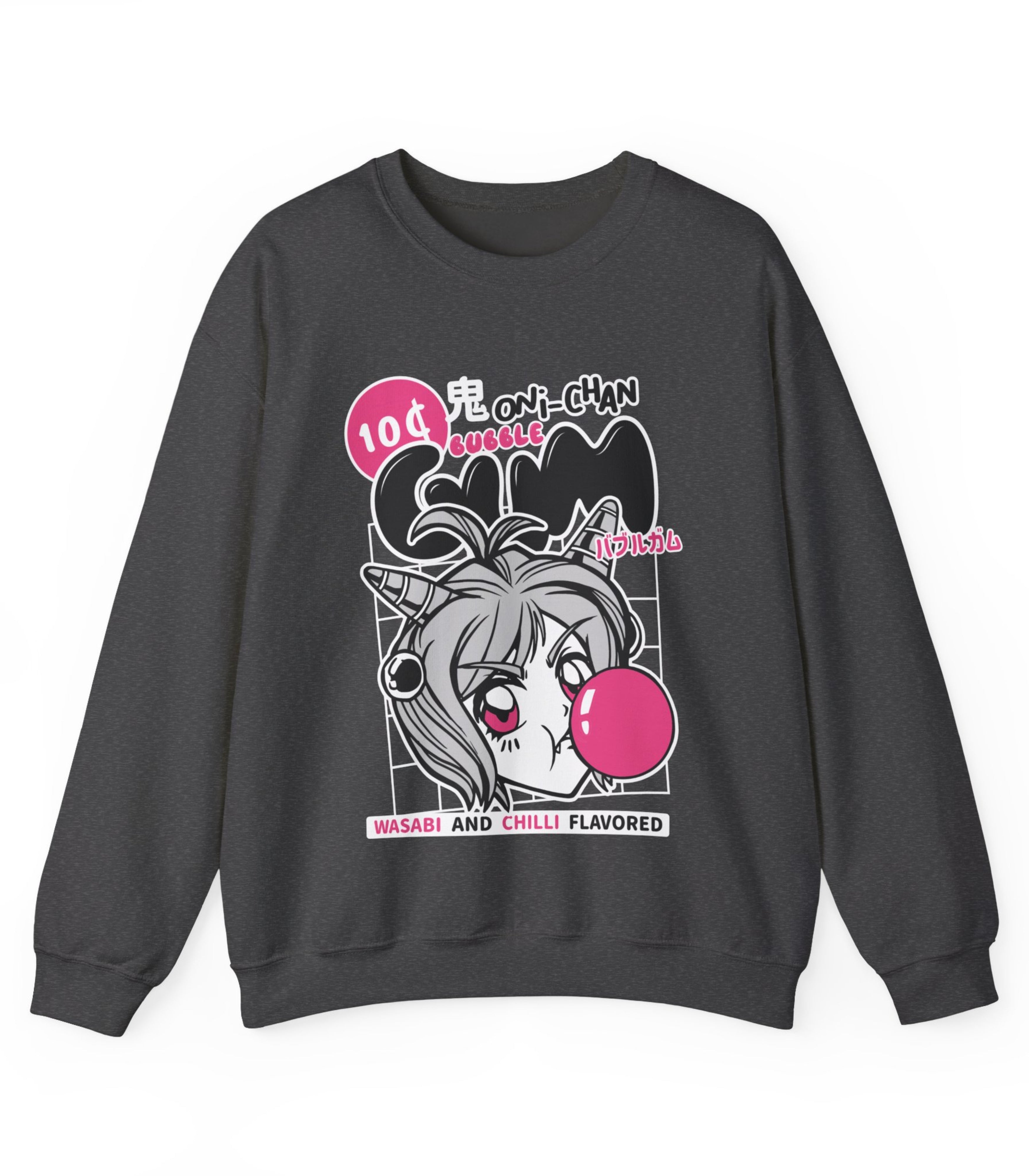 Oni Chan Bubble Wasabi And Chilli Flavored Sweatshirt