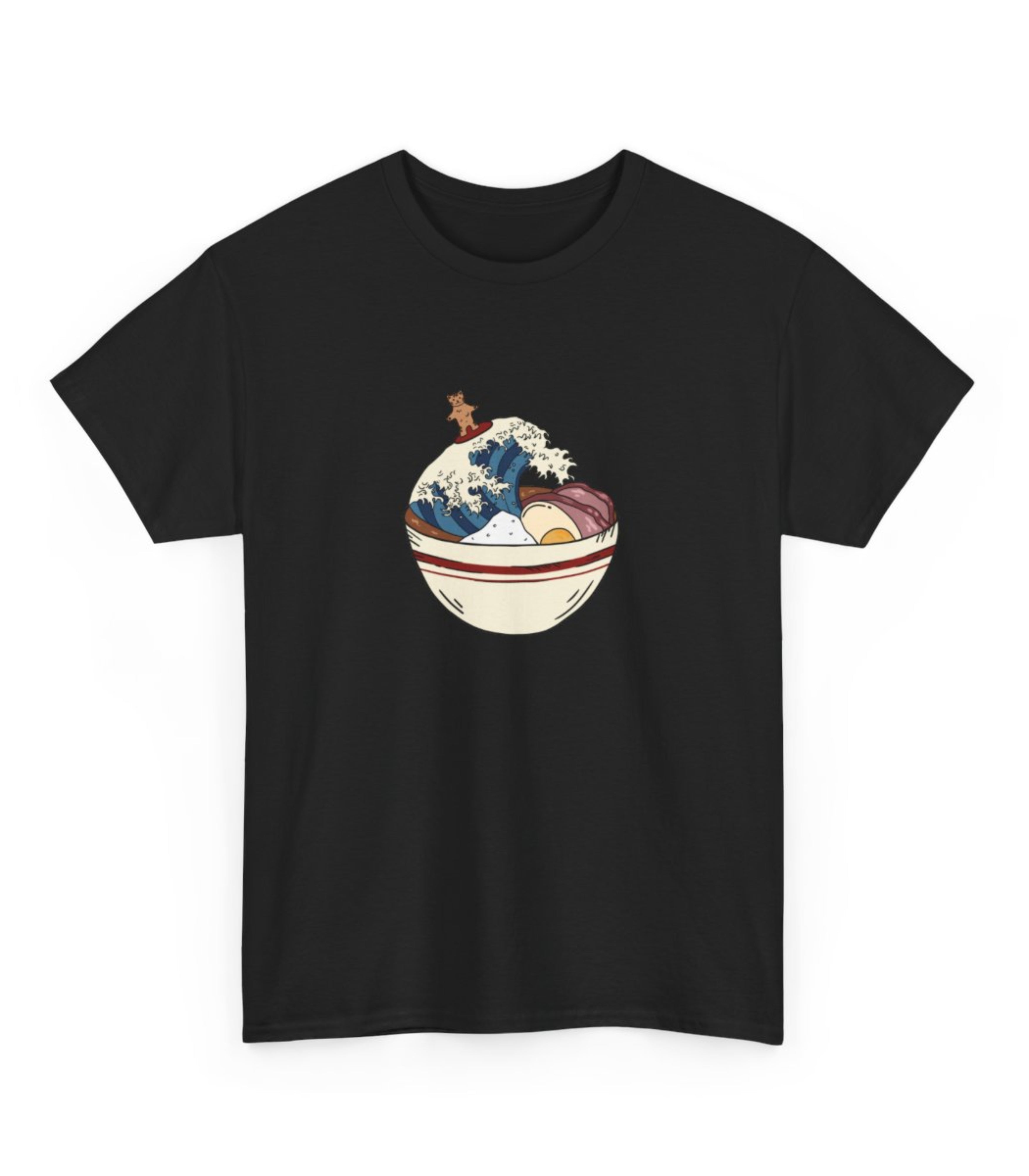 Cat Great Wave T-Shirt