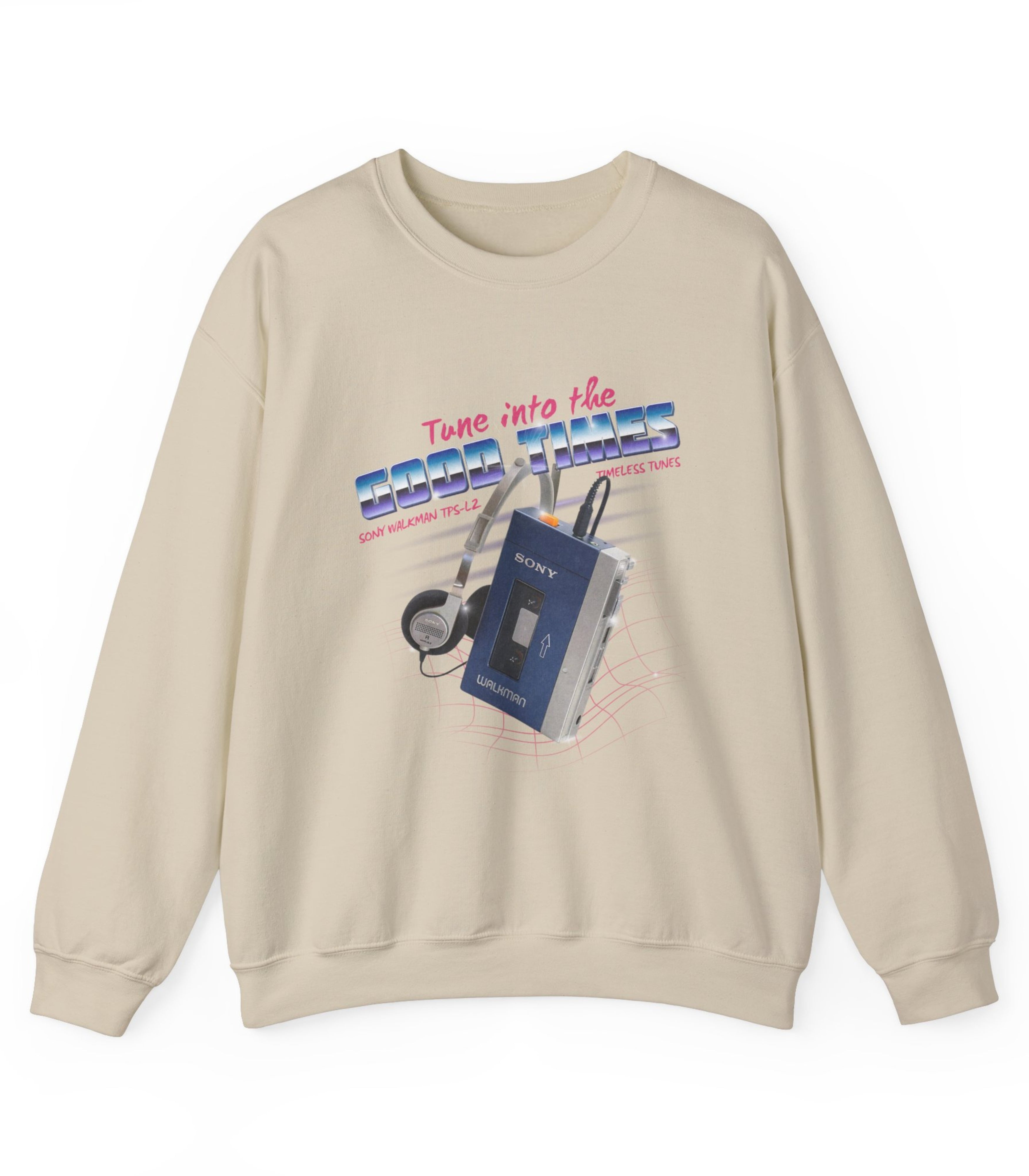 Retro walkman Tune into the good times Sweatshirt